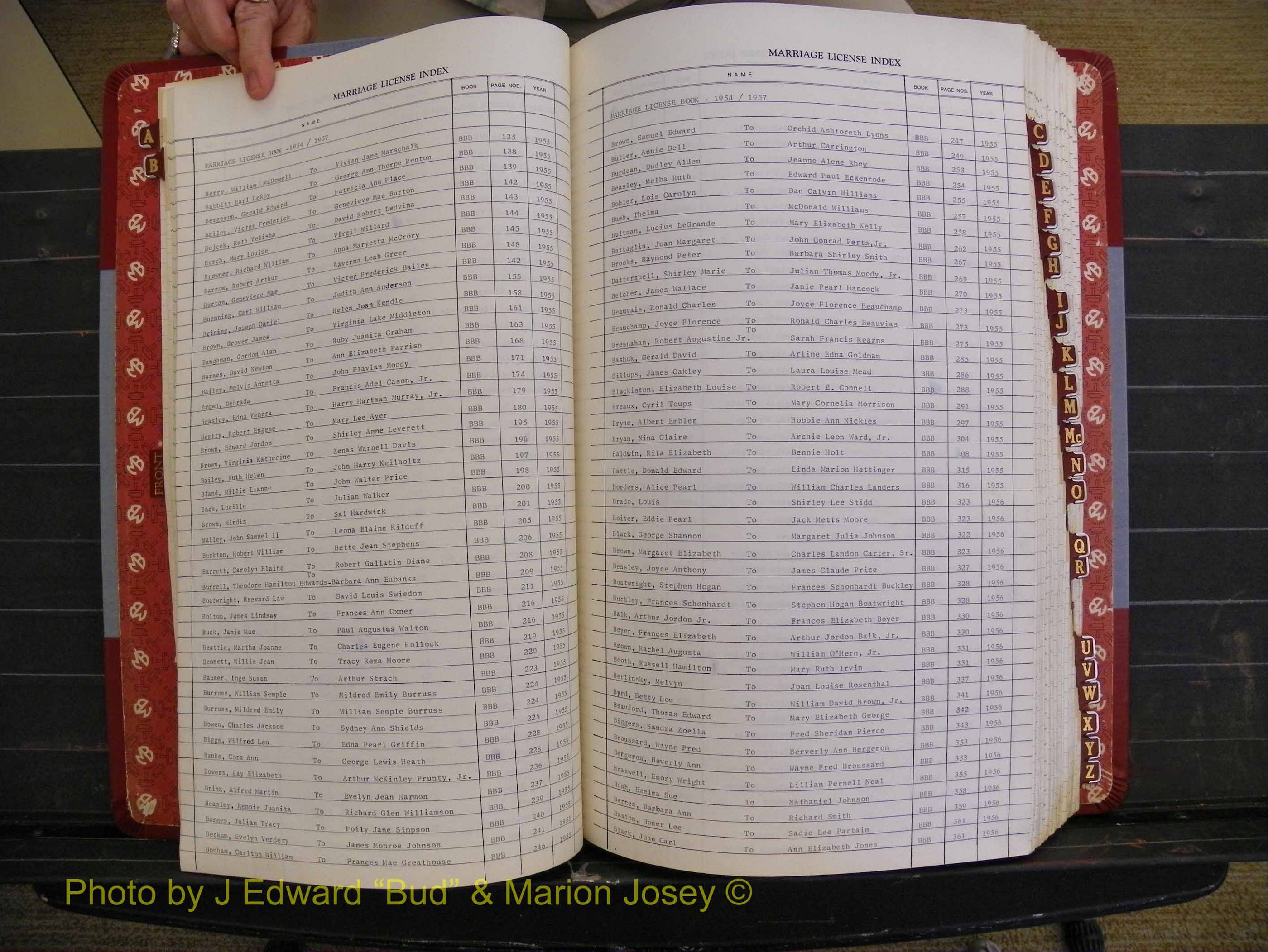 Richmond Marriages 1942-1956, Index B (134).JPG