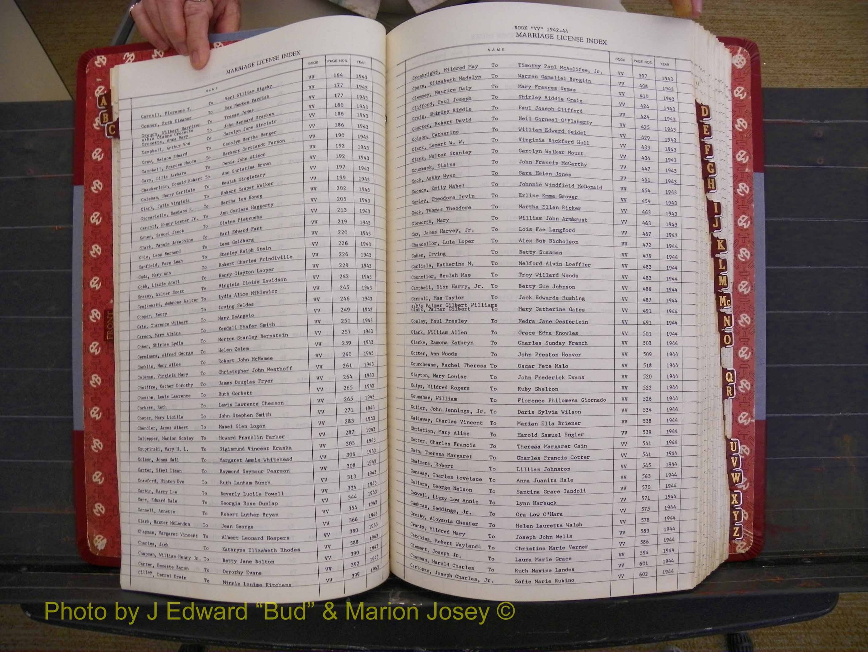 Richmond Marriages 1942-1956, Index C (137).JPG
