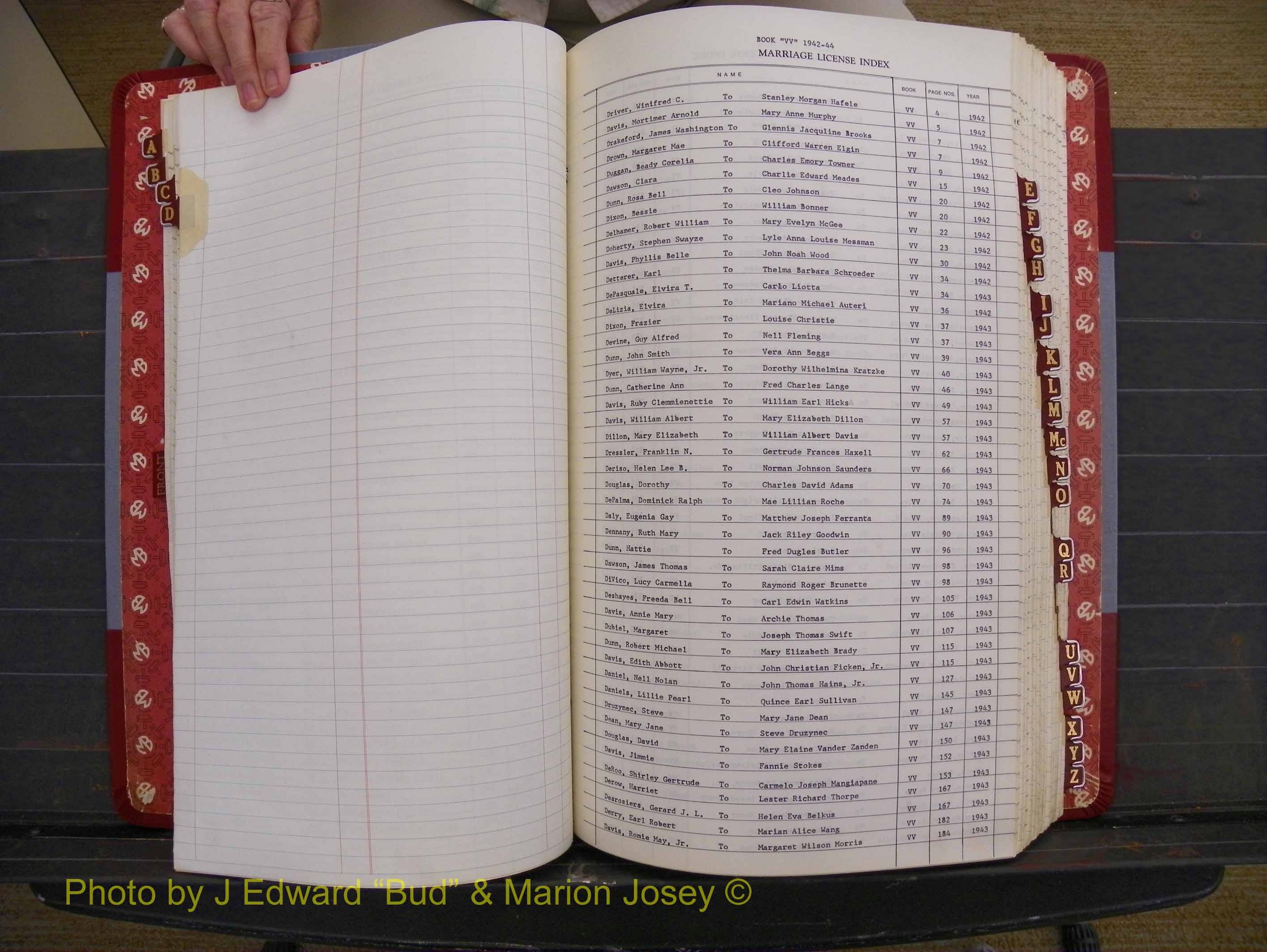 Richmond Marriages 1942-1956, Index D (155).JPG