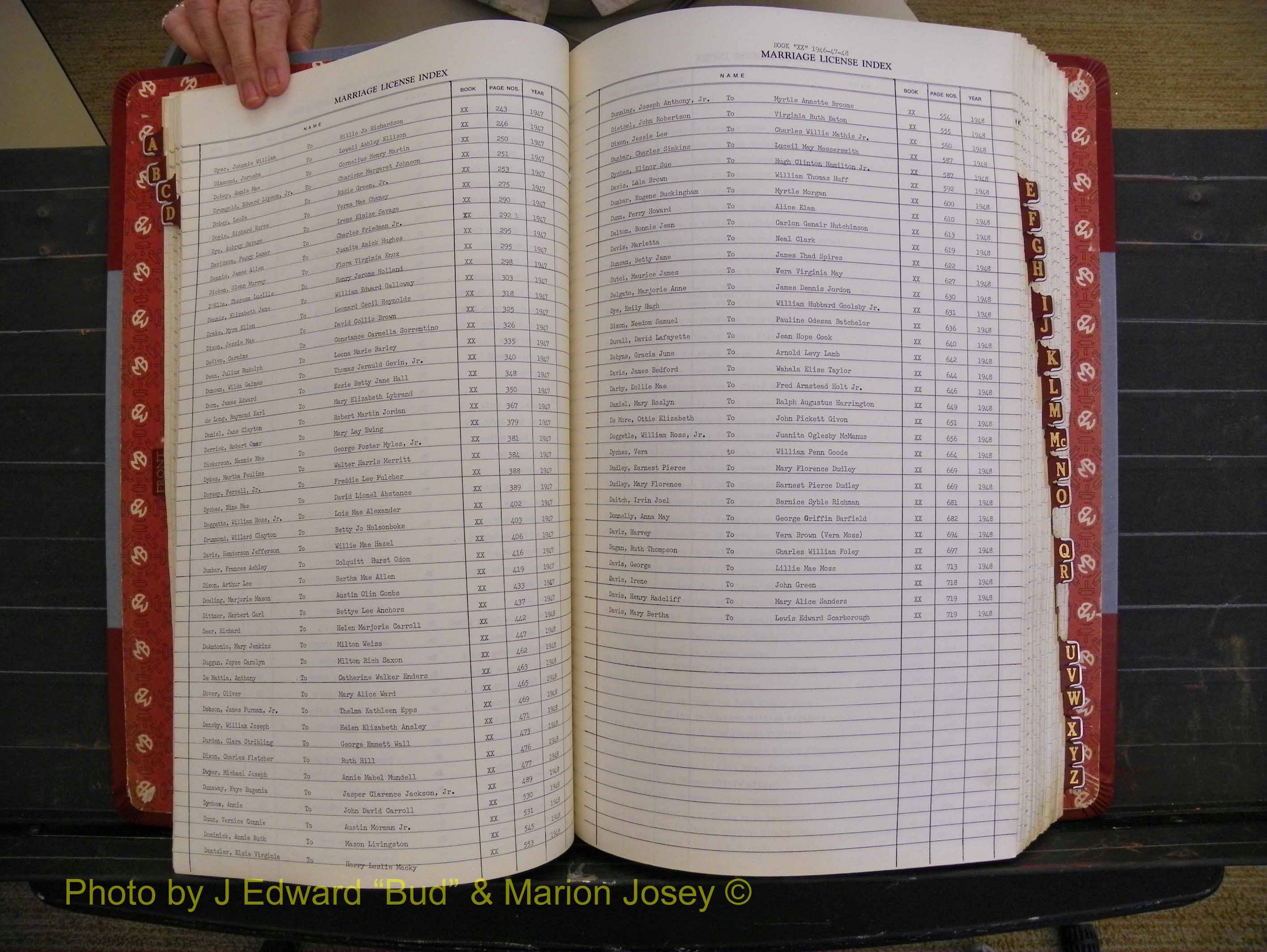 Richmond Marriages 1942-1956, Index D (160).JPG