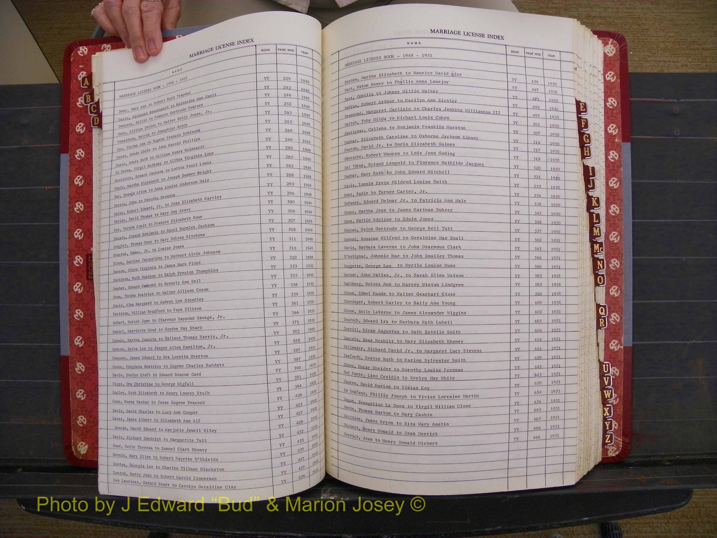 Richmond Marriages 1942-1956, Index D (162).JPG