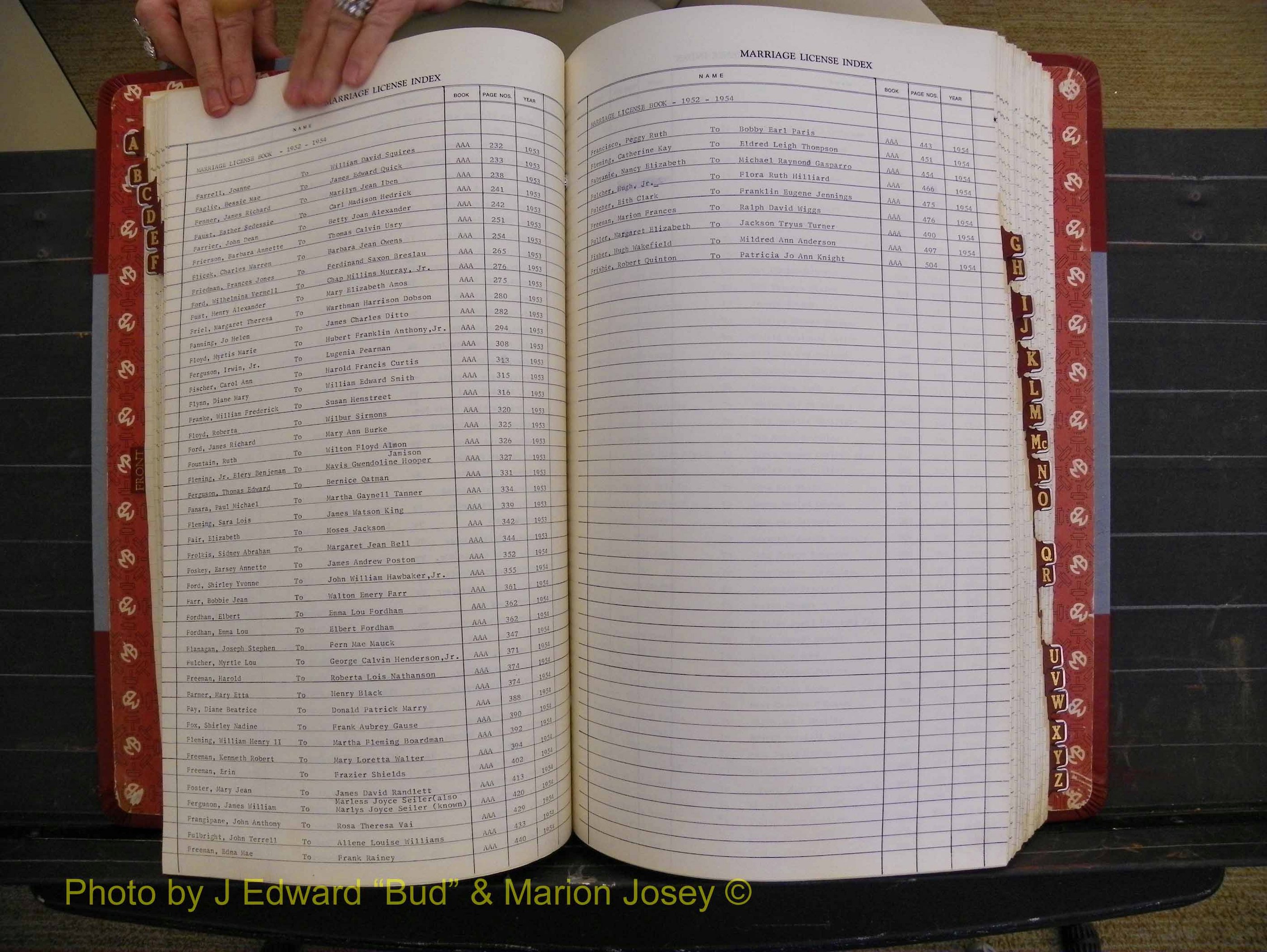 Richmond Marriages 1942-1956, Index F (183).JPG