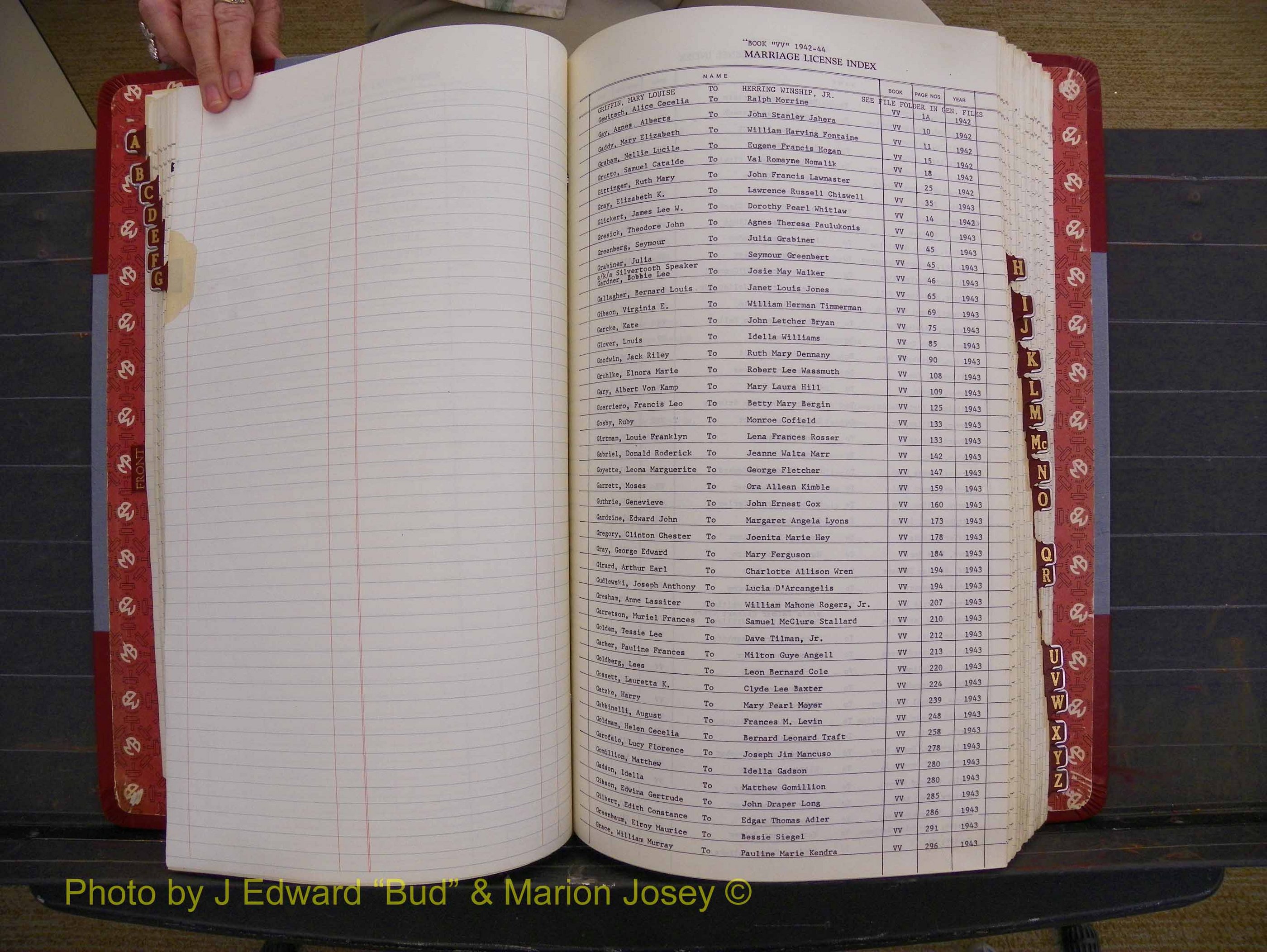 Richmond Marriages 1942-1956, Index G (186).JPG