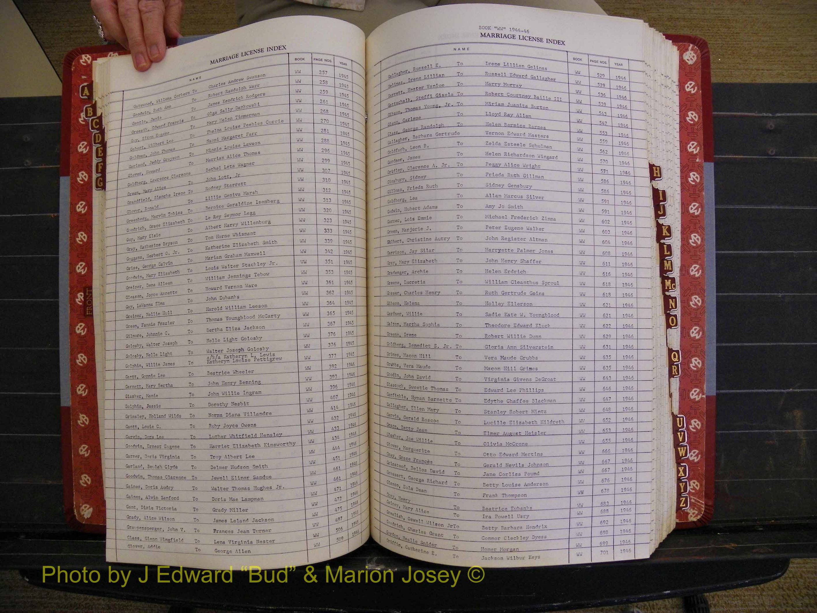 Richmond Marriages 1942-1956, Index G (189).JPG