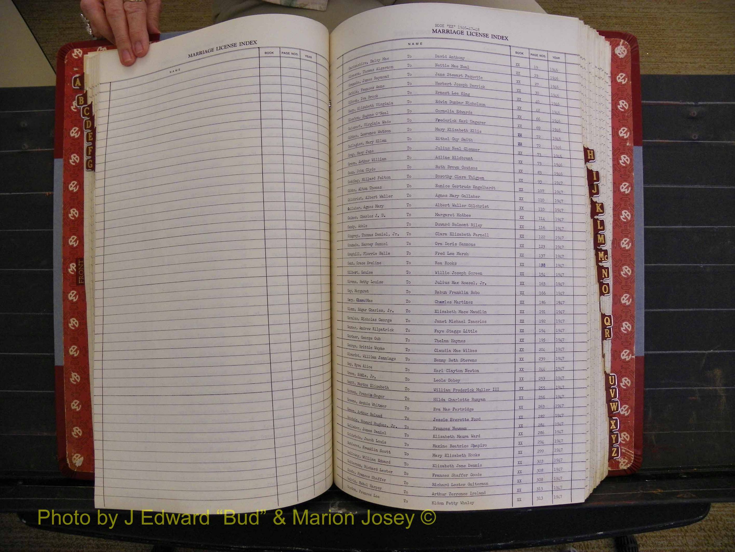 Richmond Marriages 1942-1956, Index G (190).JPG