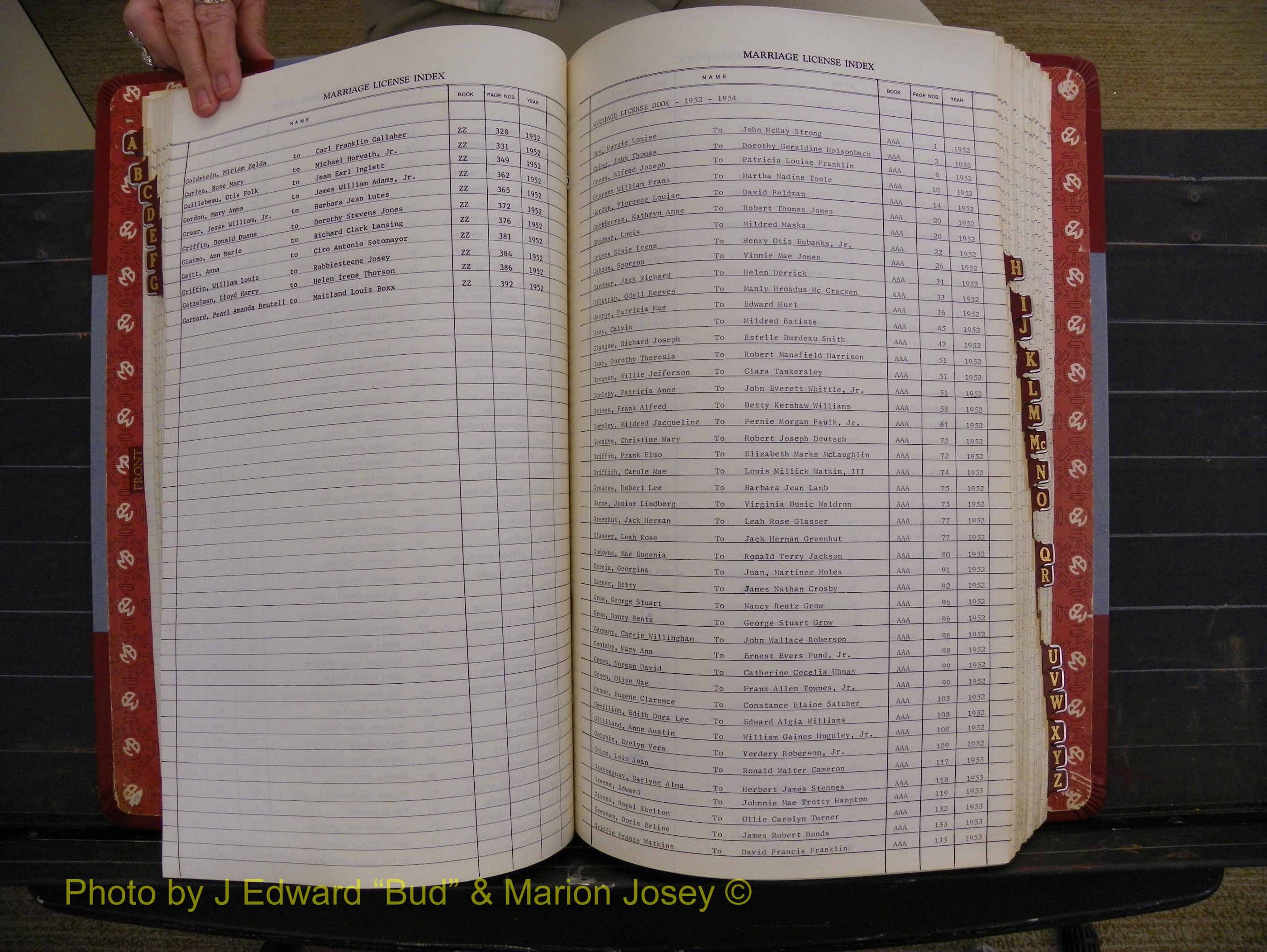 Richmond Marriages 1942-1956, Index G (195).JPG