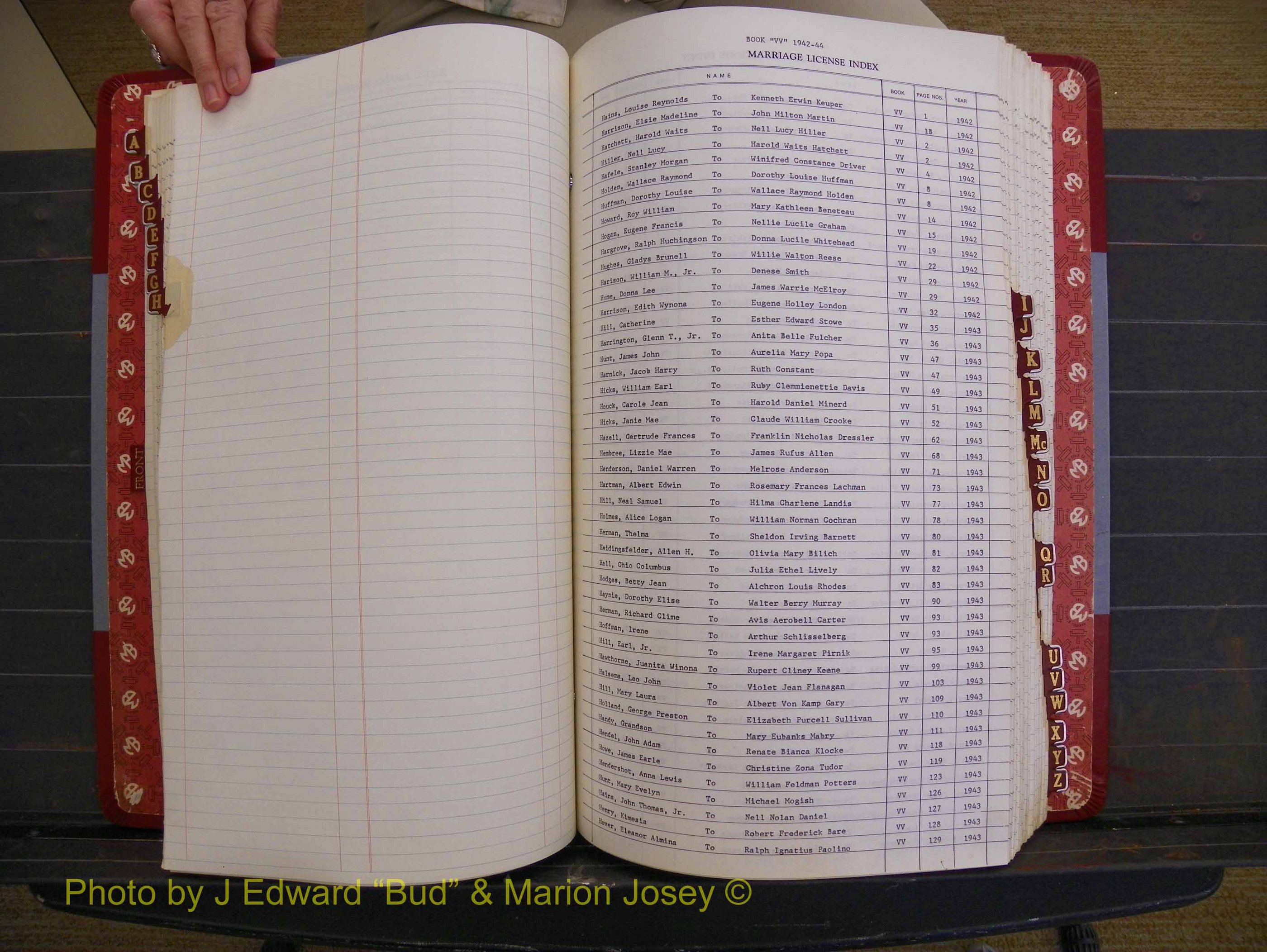 Richmond Marriages 1942-1956, Index H (199).JPG