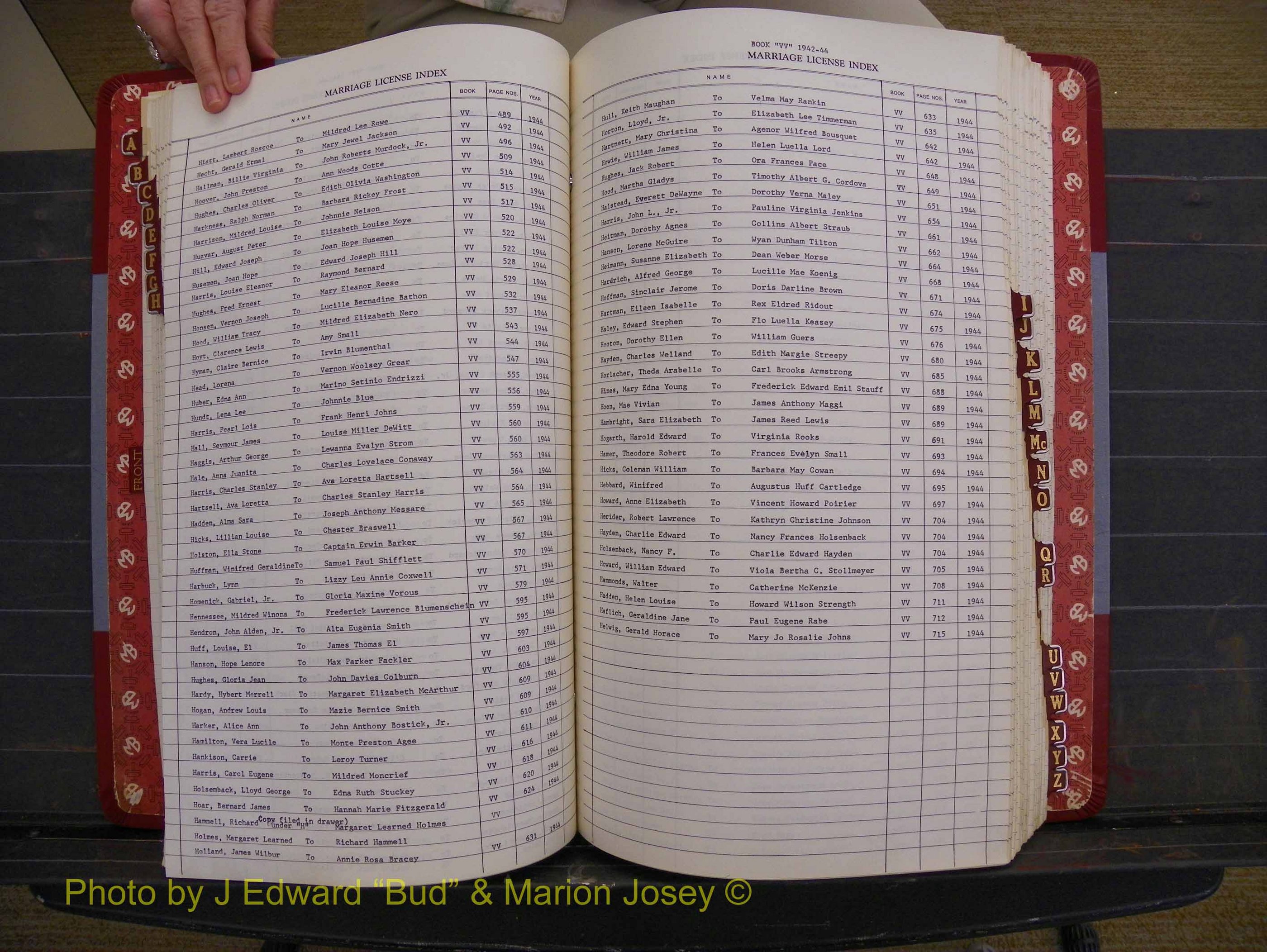 Richmond Marriages 1942-1956, Index H (201).JPG