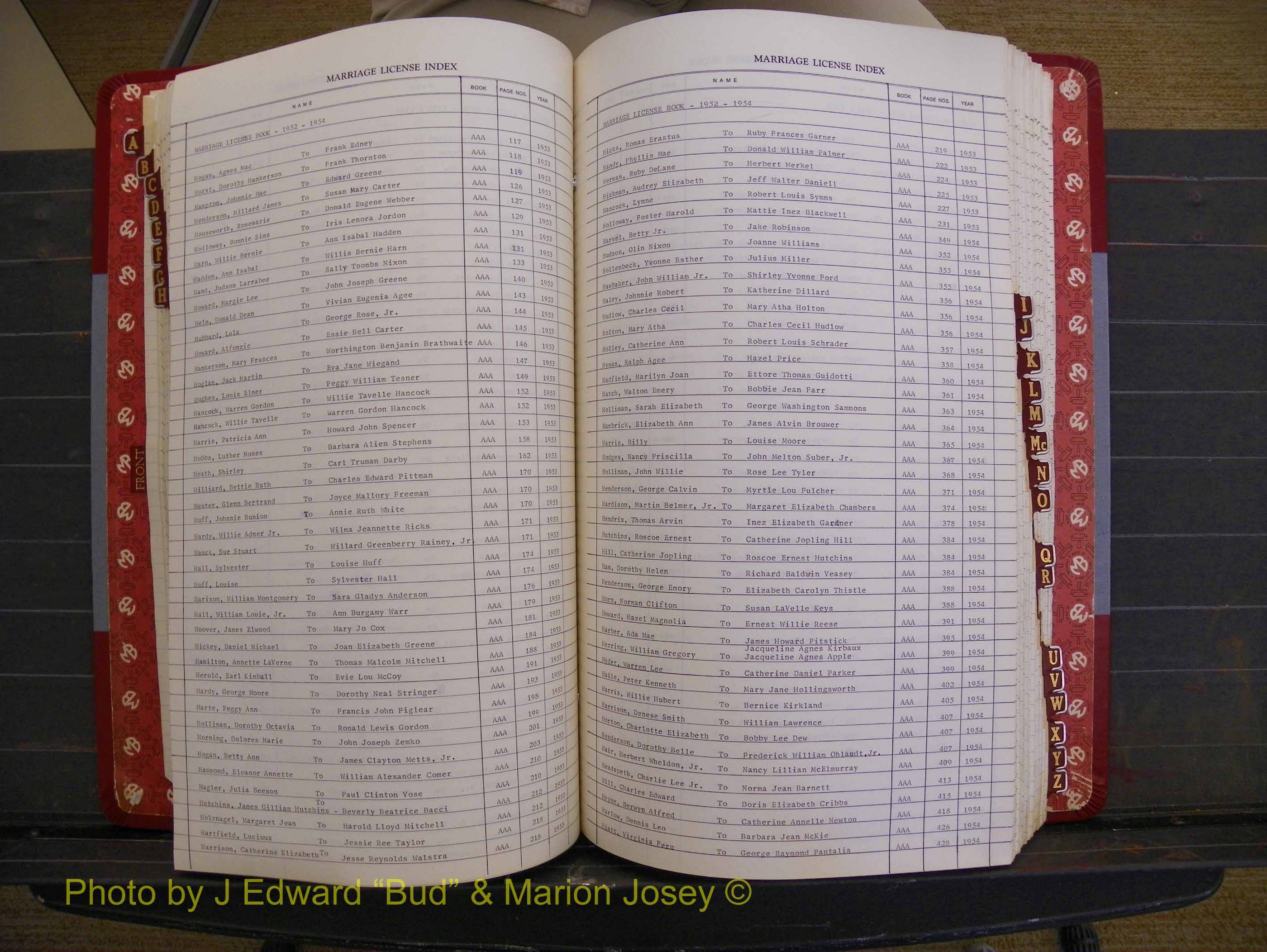 Richmond Marriages 1942-1956, Index H (214).JPG