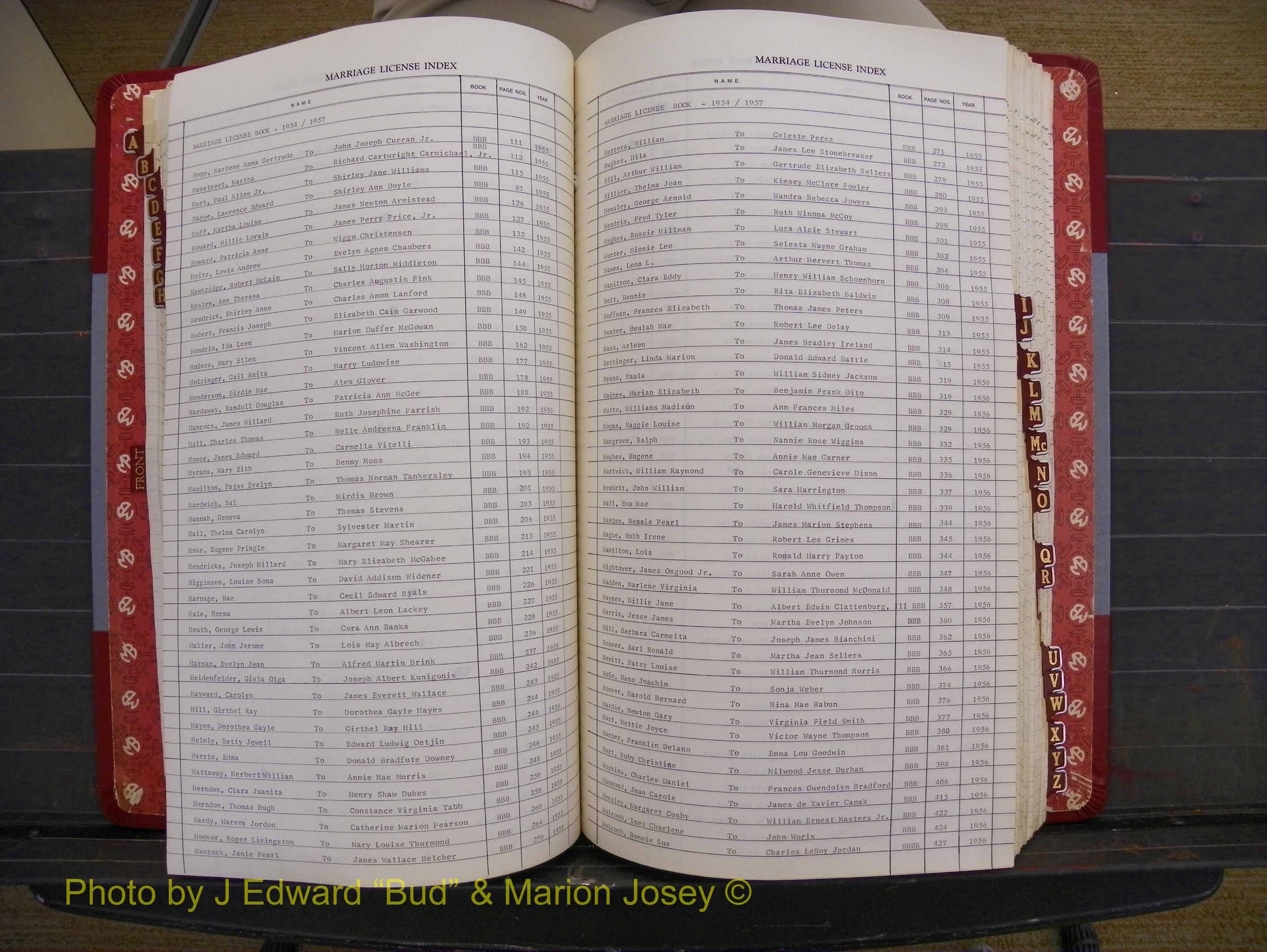 Richmond Marriages 1942-1956, Index H (217).JPG