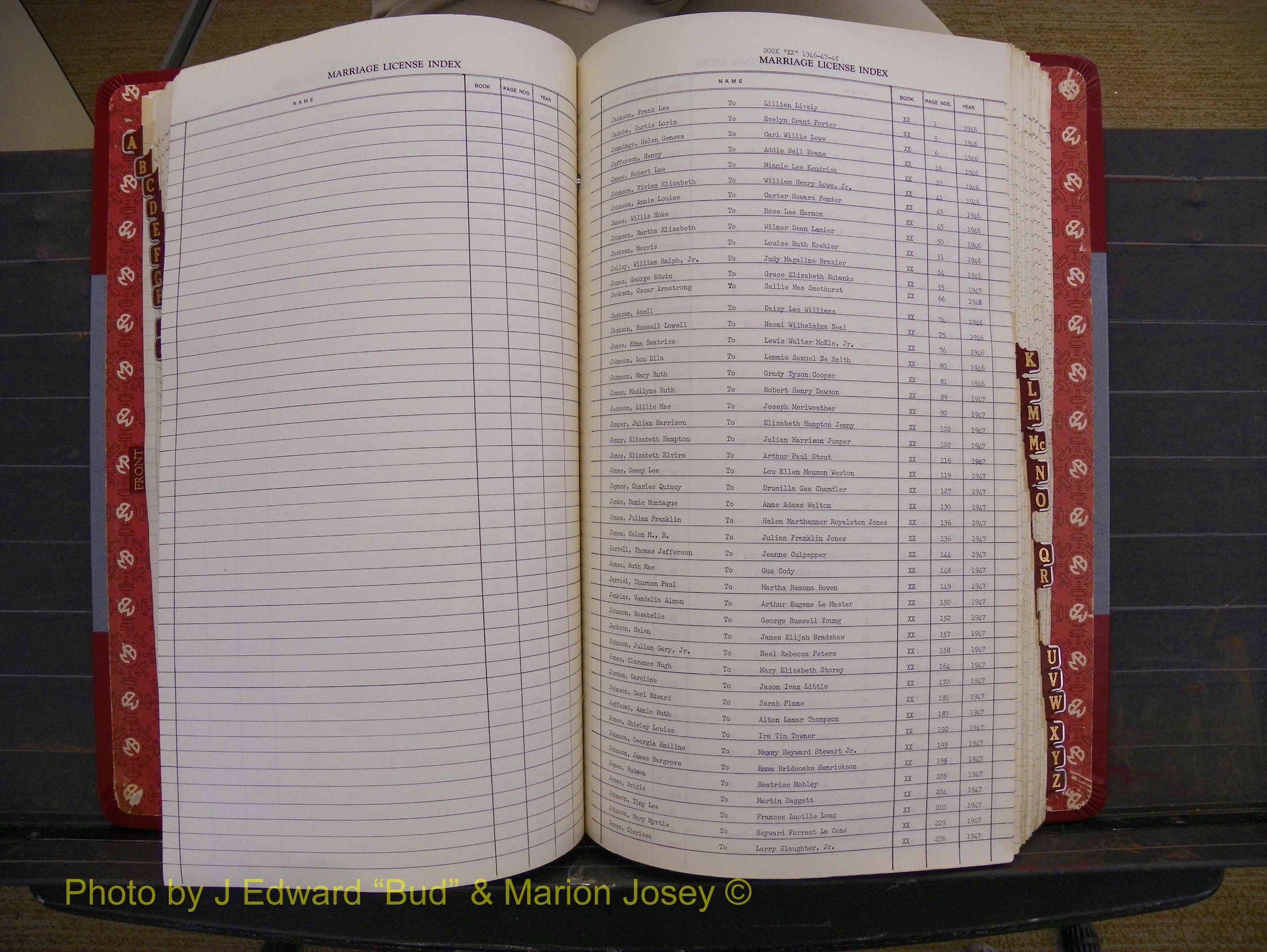 Richmond Marriages 1942-1956, Index J (230).JPG