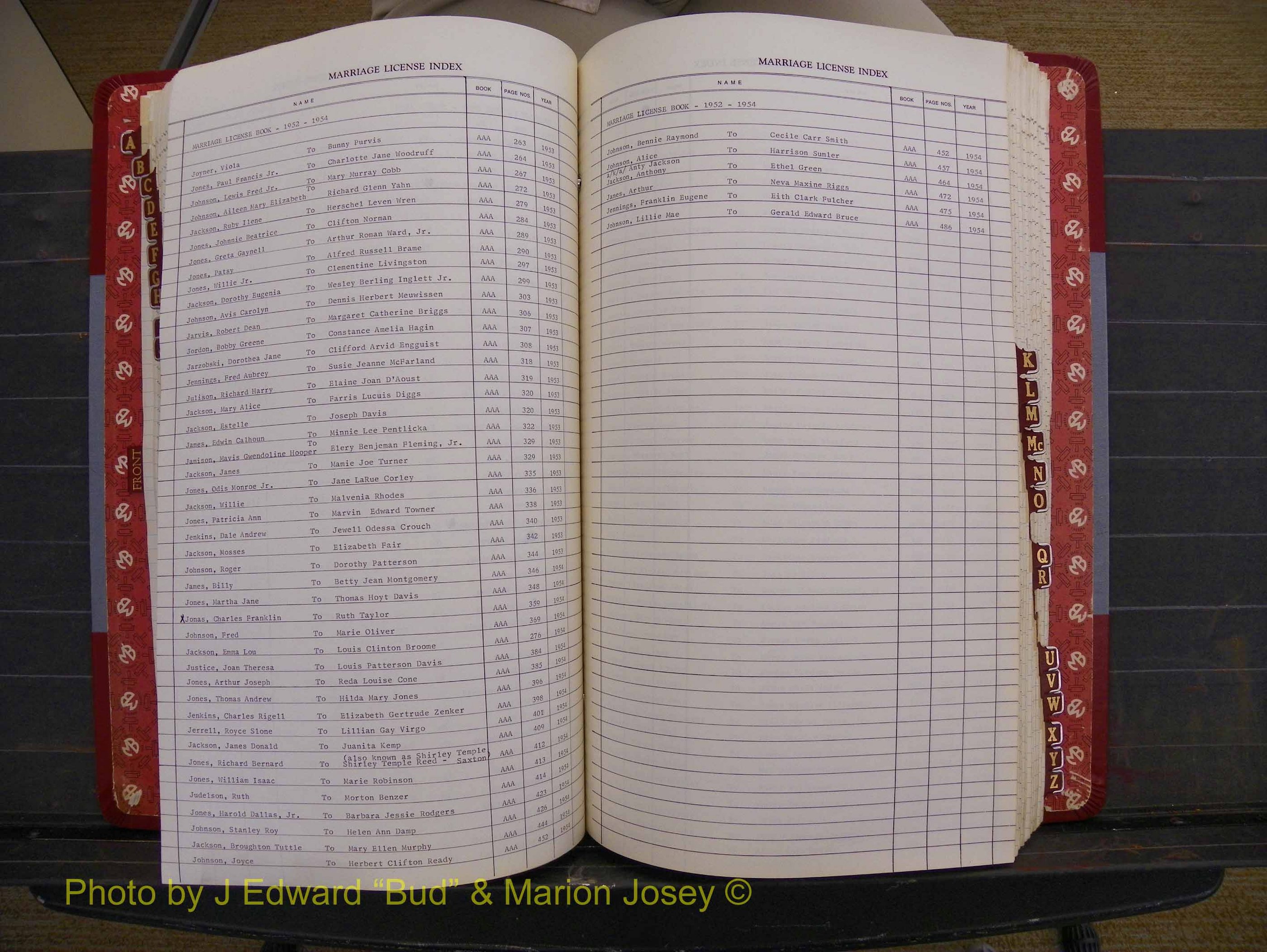 Richmond Marriages 1942-1956, Index J (236).JPG