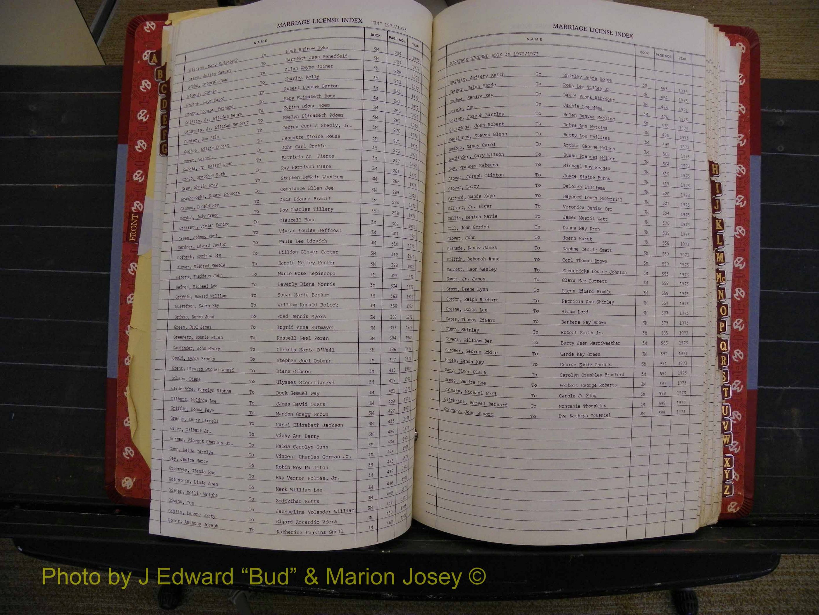 Richmond Marriages 1970-1975, Index G (154).JPG