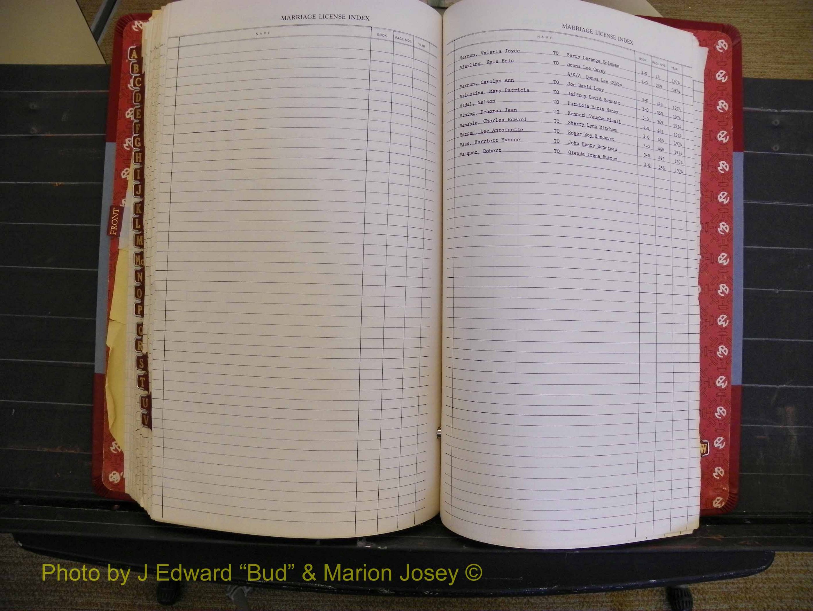 Richmond Marriages 1970-1975, Index V (286).JPG