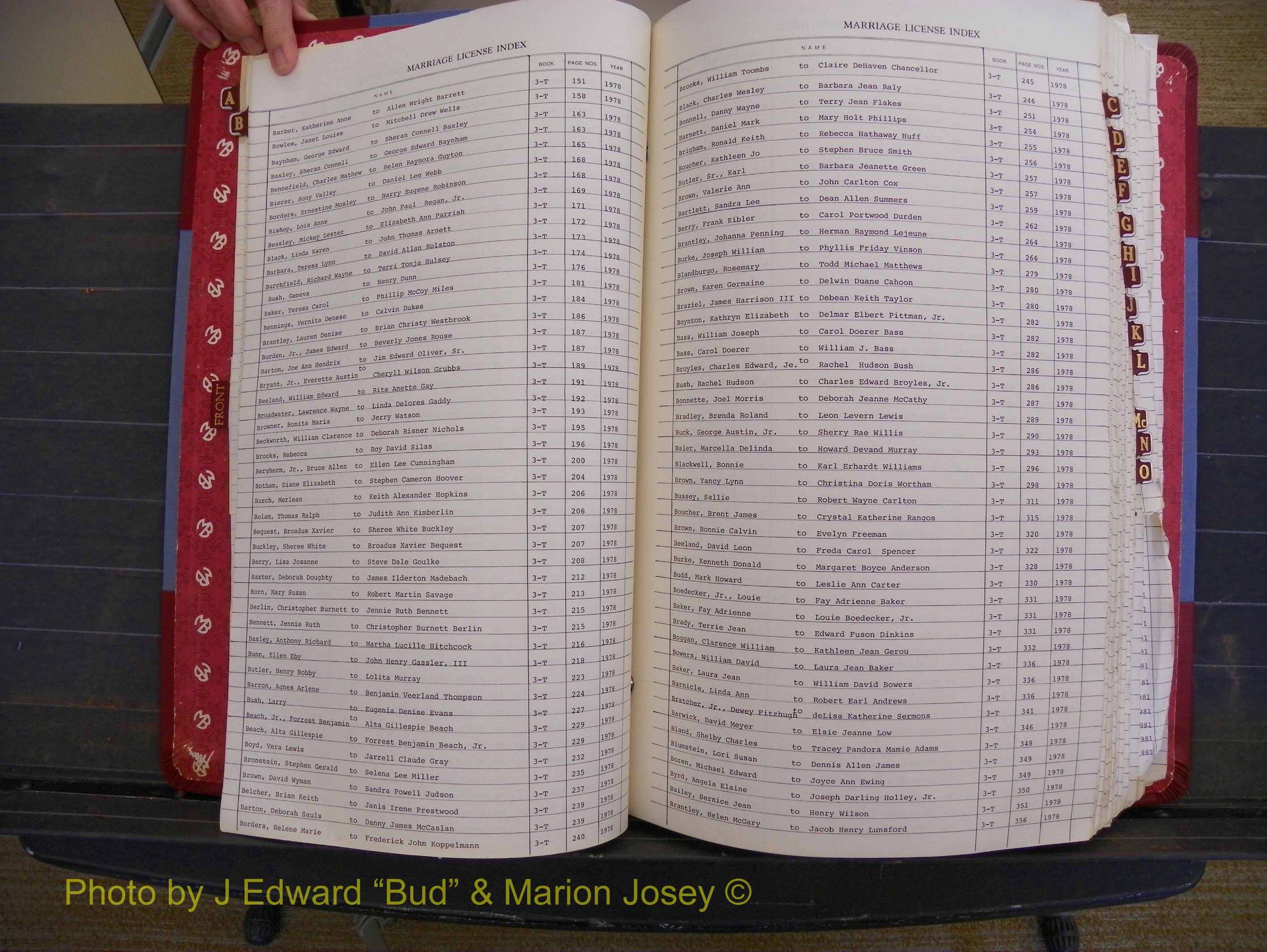 Richmond Marriages 1975-1981, Index B (125).JPG