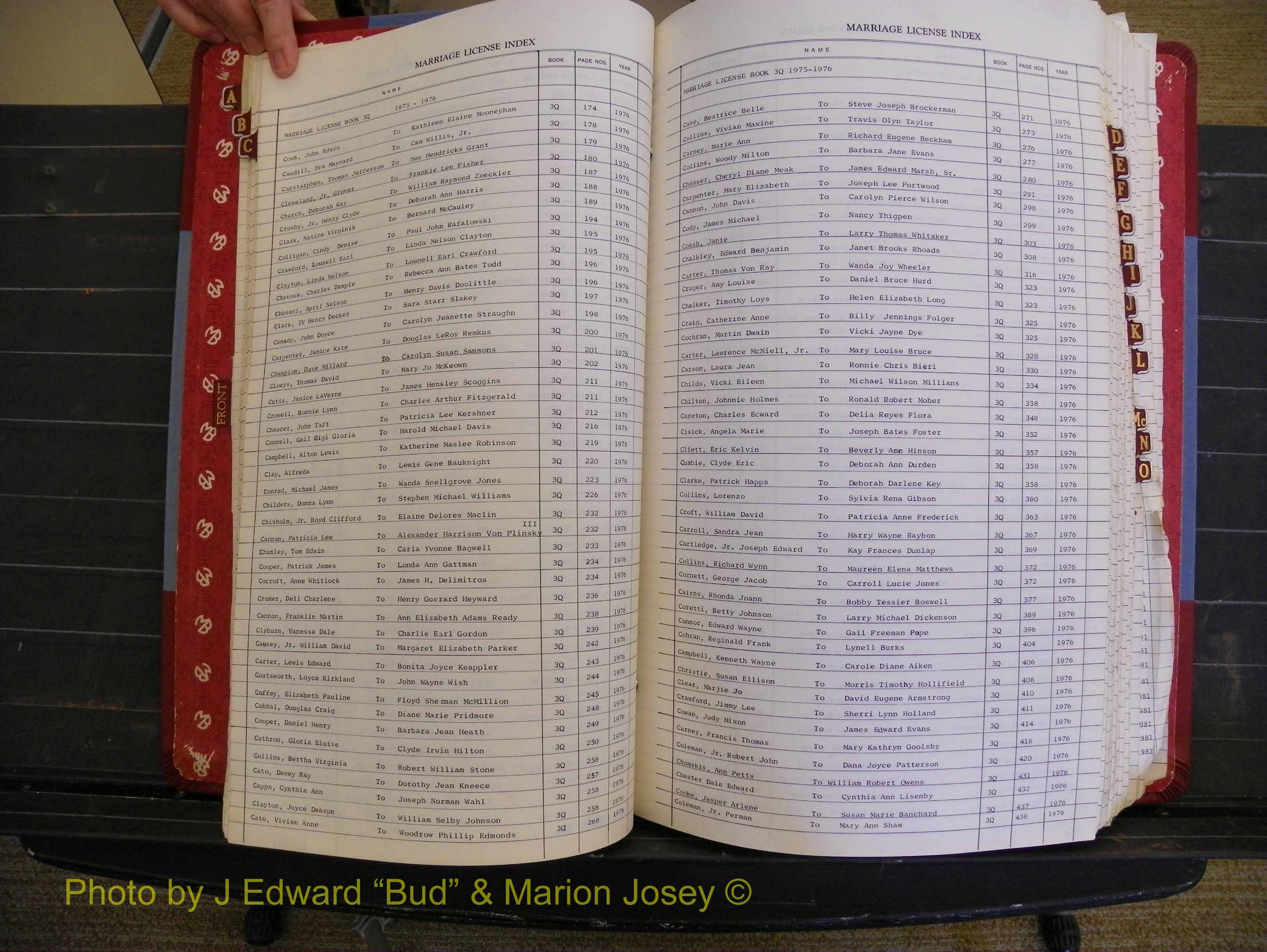 Richmond Marriages 1975-1981, Index C (143).JPG