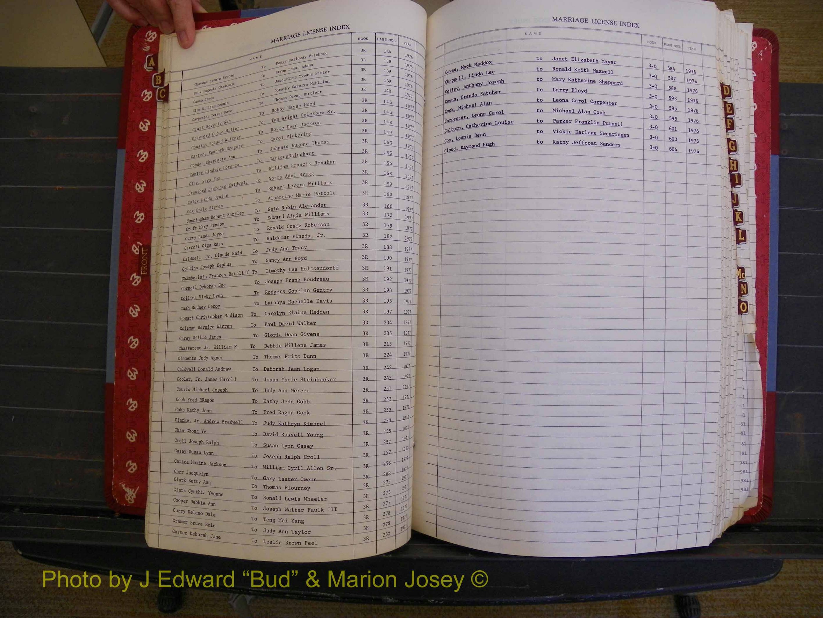 Richmond Marriages 1975-1981, Index C (145).JPG