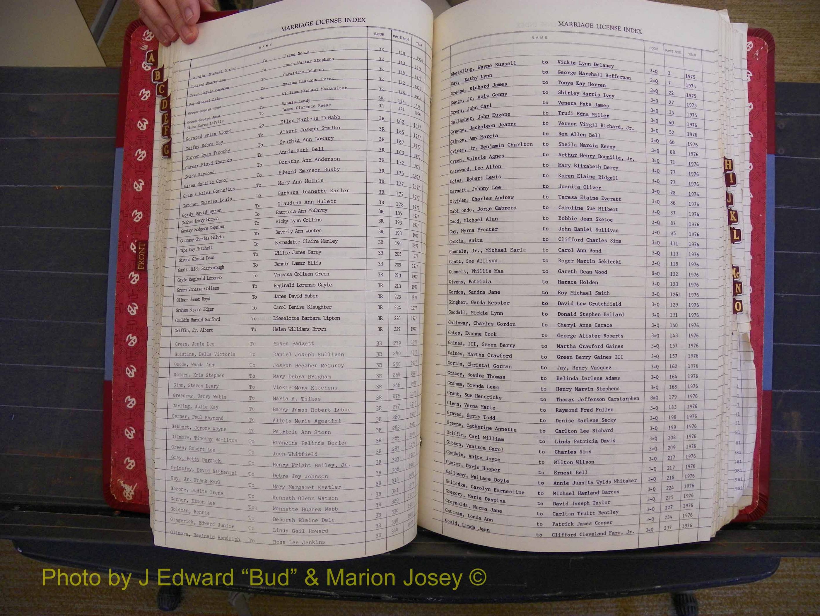 Richmond Marriages 1975-1981, Index G (201).JPG
