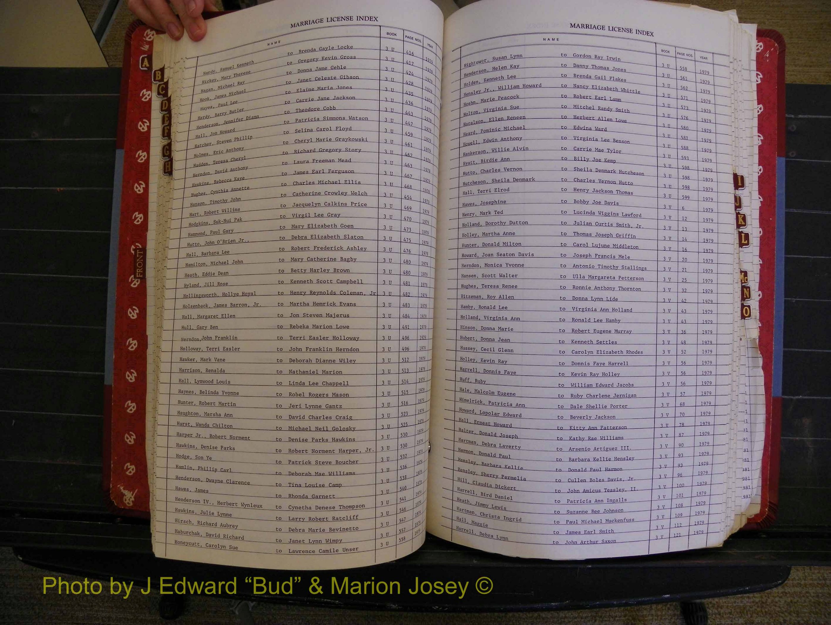 Richmond Marriages 1975-1981, Index H (229).JPG