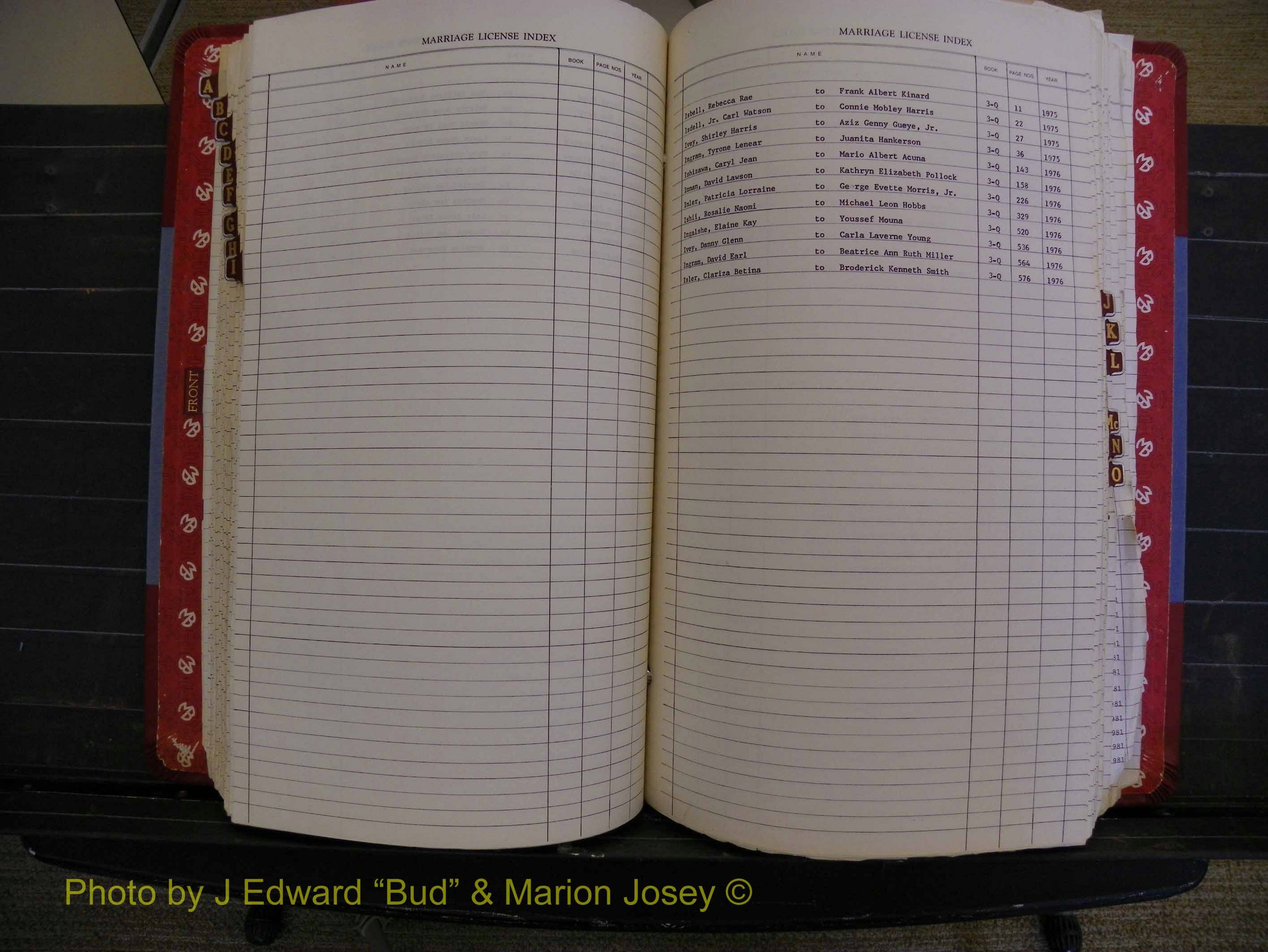 Richmond Marriages 1975-1981, Index I (238).JPG
