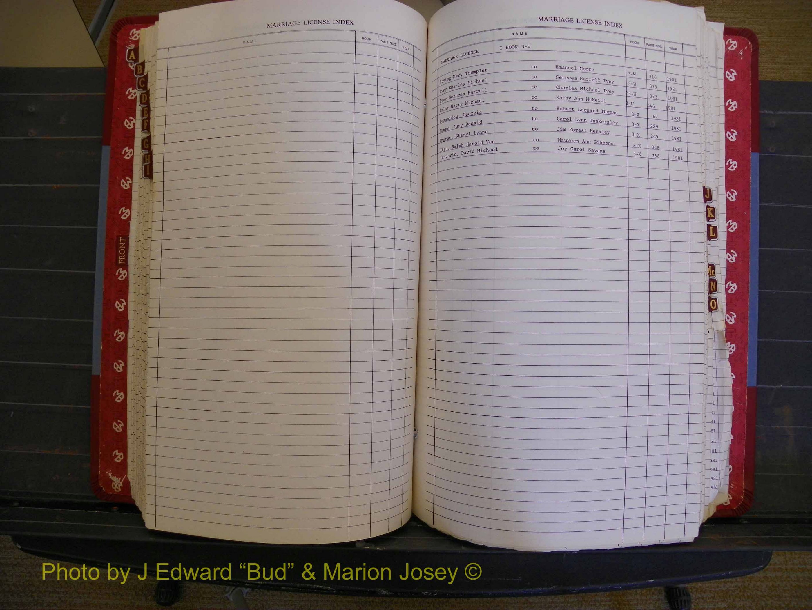 Richmond Marriages 1975-1981, Index I (244).JPG