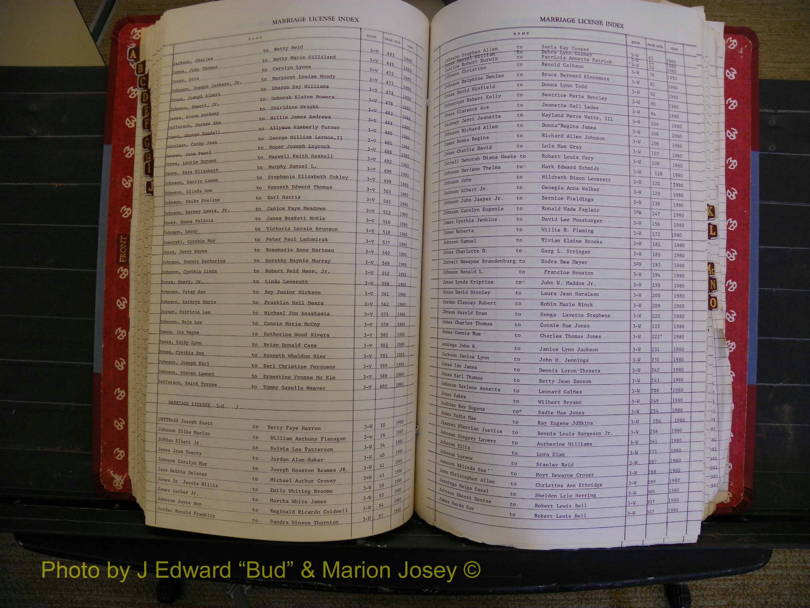 Richmond Marriages 1975-1981, Index J (254).JPG
