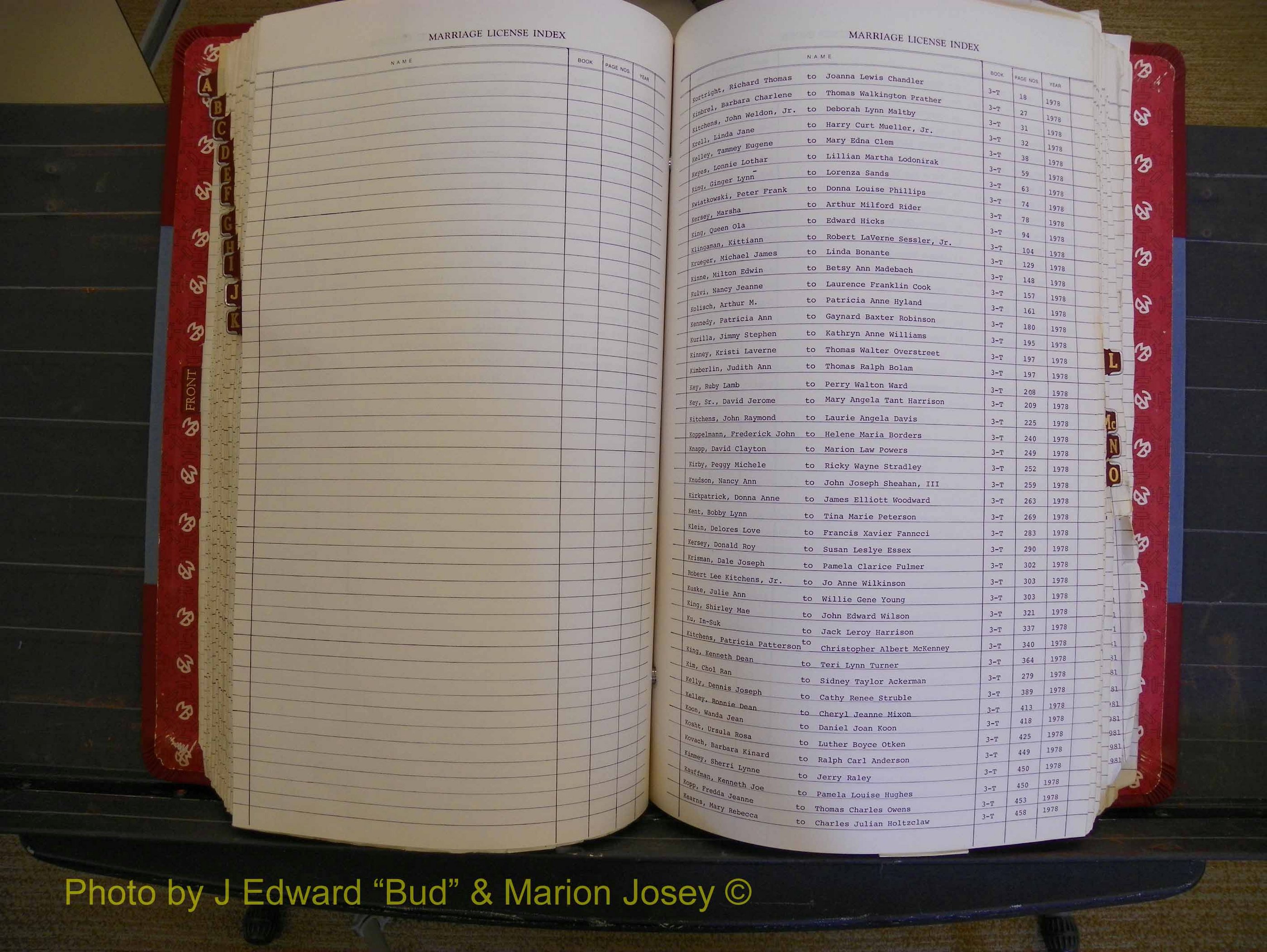 Richmond Marriages 1975-1981, Index K (263).JPG