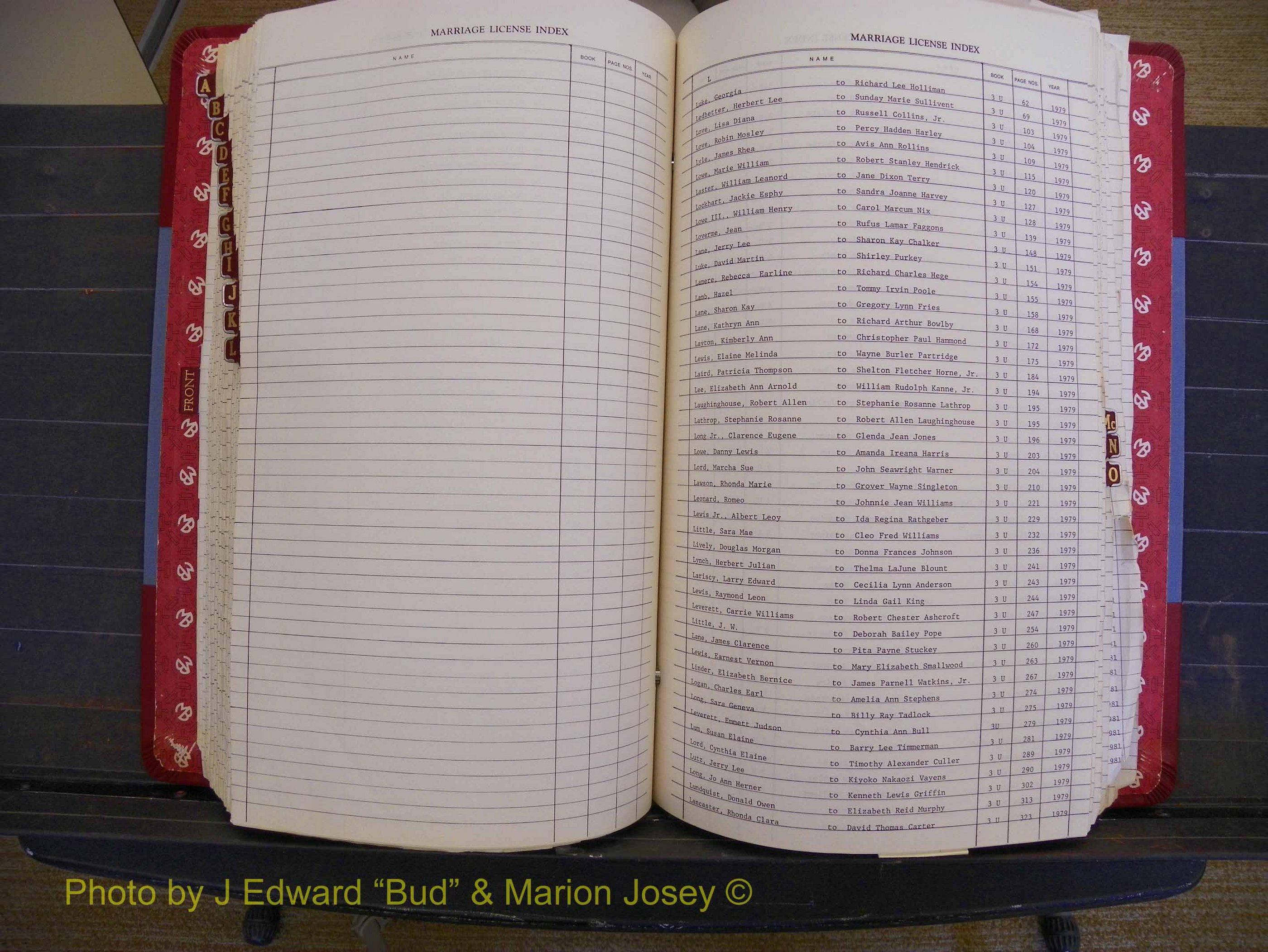 Richmond Marriages 1975-1981, Index L (277).JPG