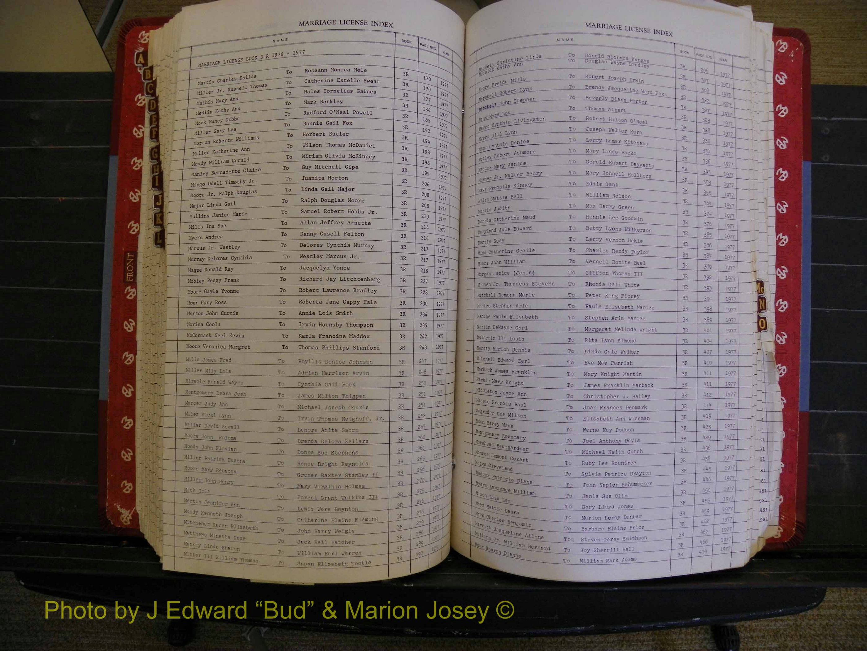 Richmond Marriages 1975-1981, Index M (291).JPG