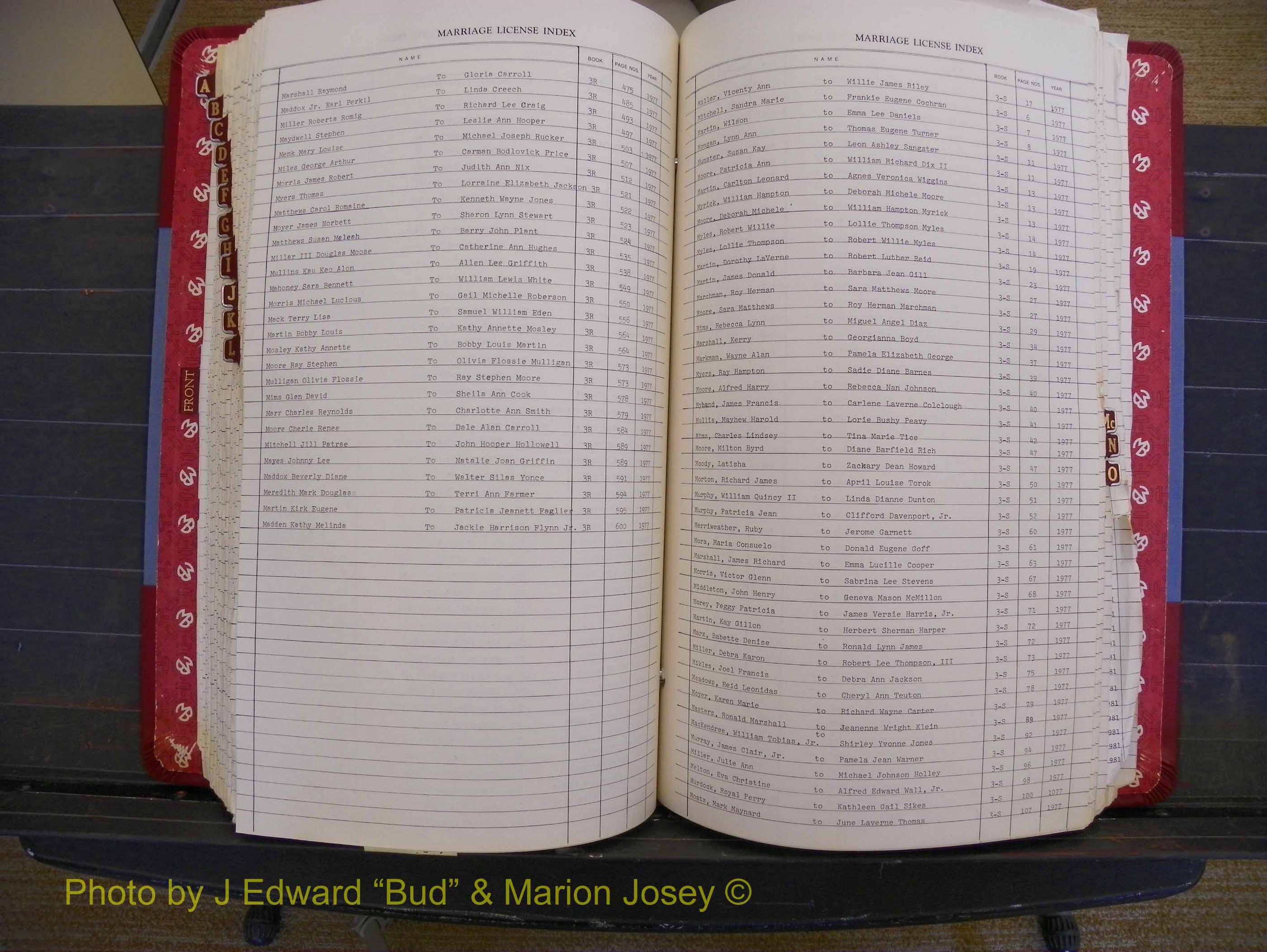 Richmond Marriages 1975-1981, Index M (292).JPG