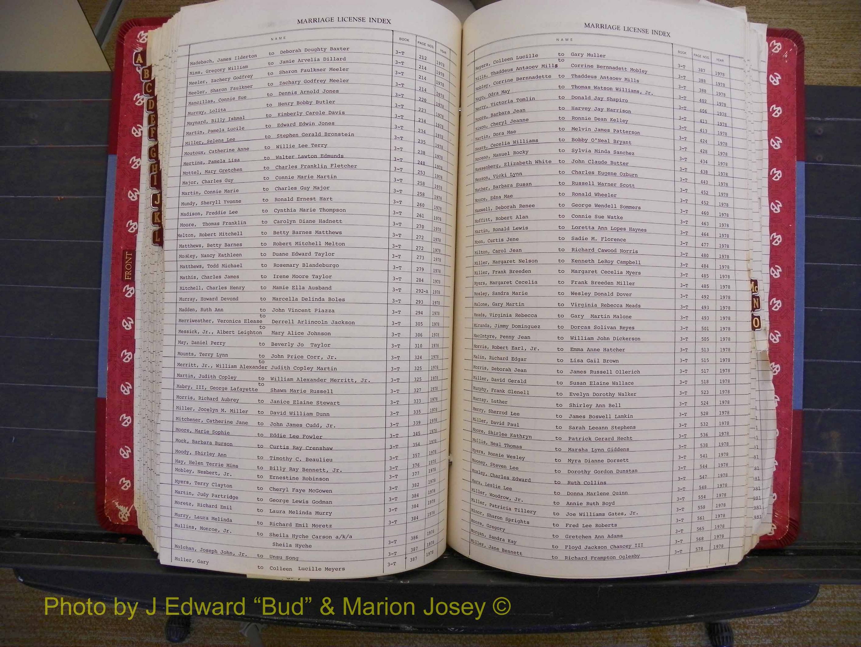 Richmond Marriages 1975-1981, Index M (294).JPG
