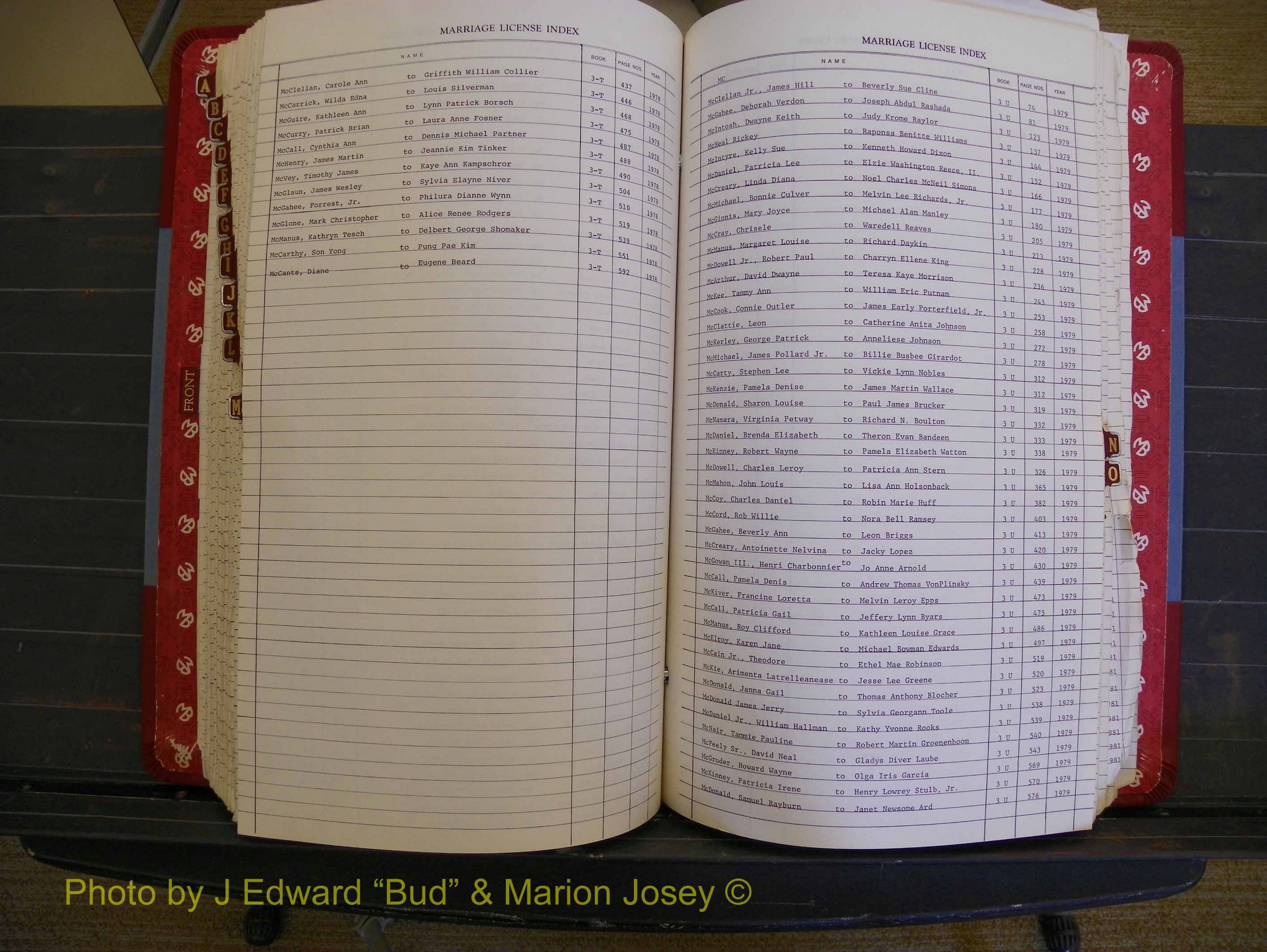 Richmond Marriages 1975-1981, Index Mc (309).JPG