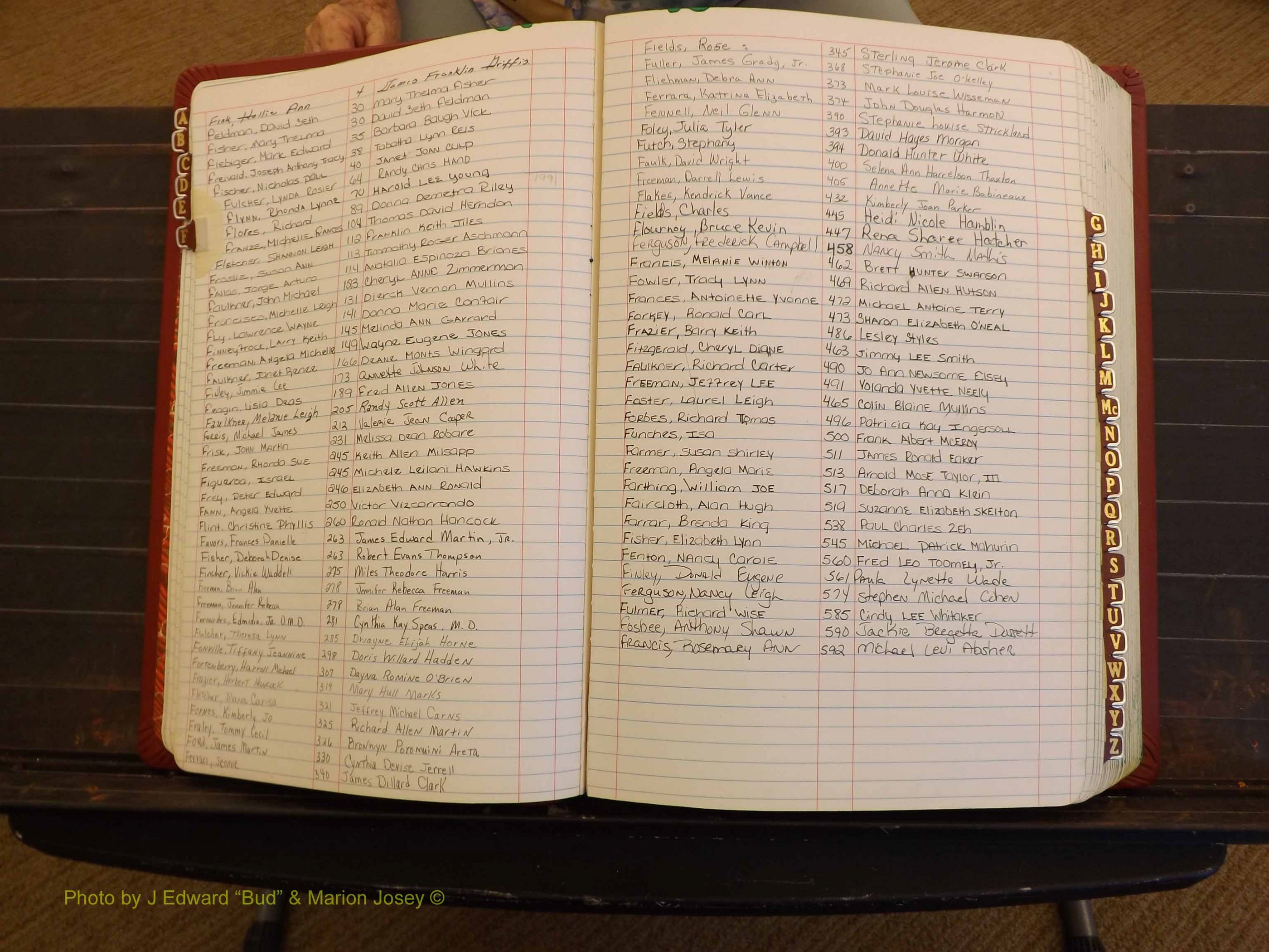 Richmond Marriages, 4J, 1990-1991 Index F (110).JPG