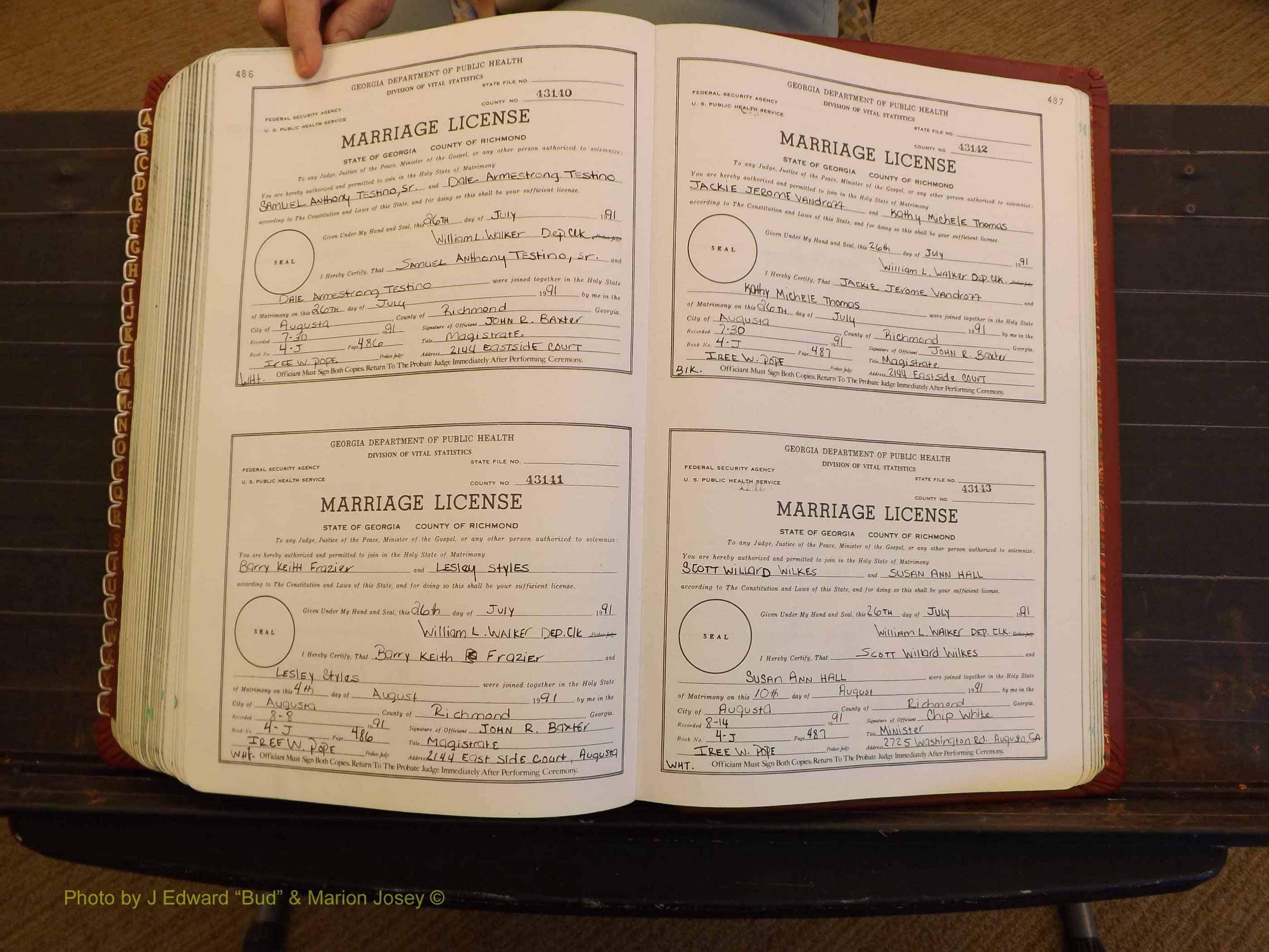 Richmond Marriages, 4J, 1990-1991 P 486-487.JPG