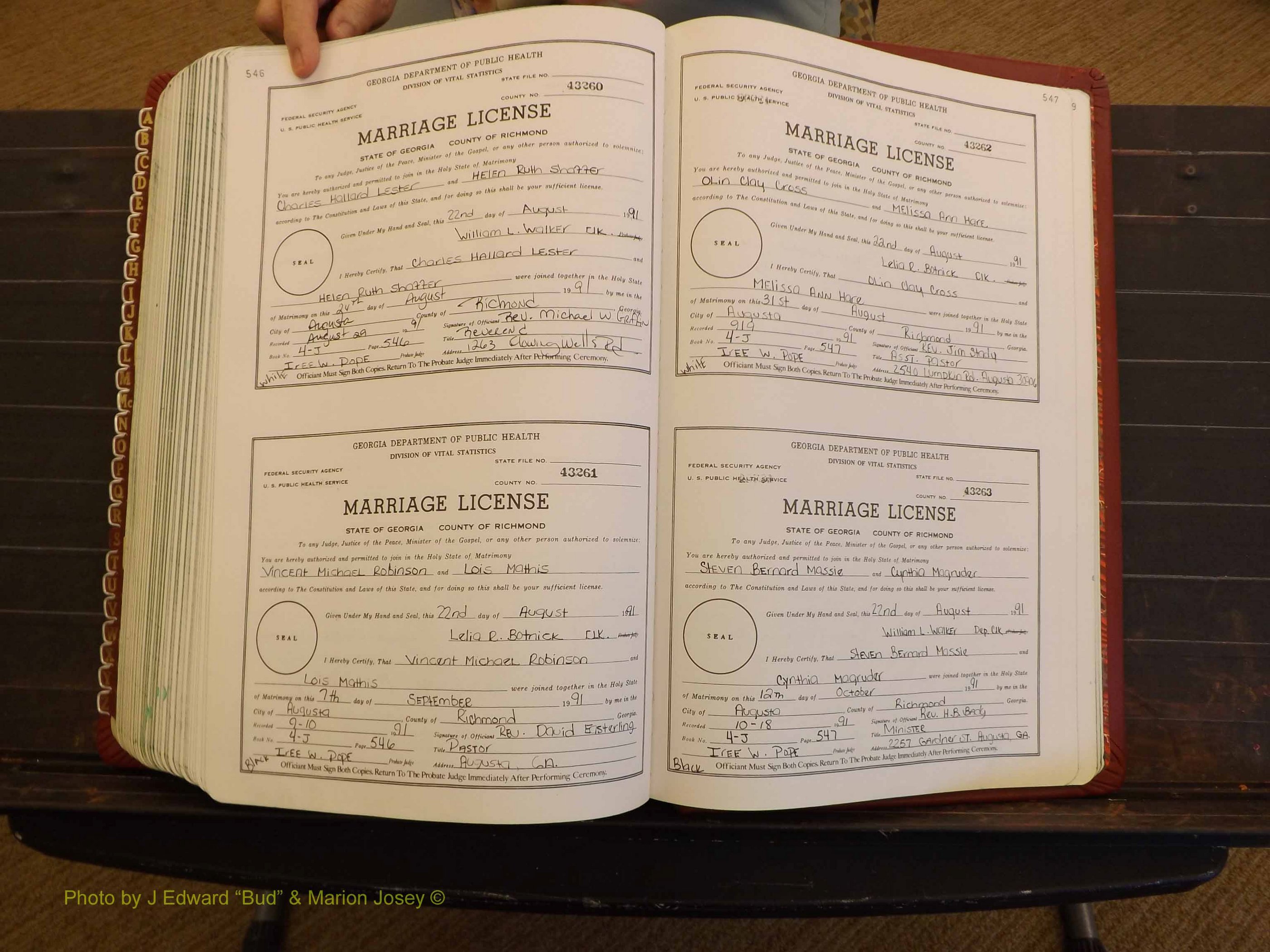 Richmond Marriages, 4J, 1990-1991 P 546-547.JPG