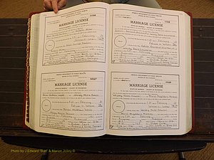 Richmond Marriages, 4J, 1990-1991 P 124-125.JPG