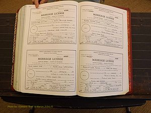 Richmond Marriages, 4J, 1990-1991 P 584-585.JPG