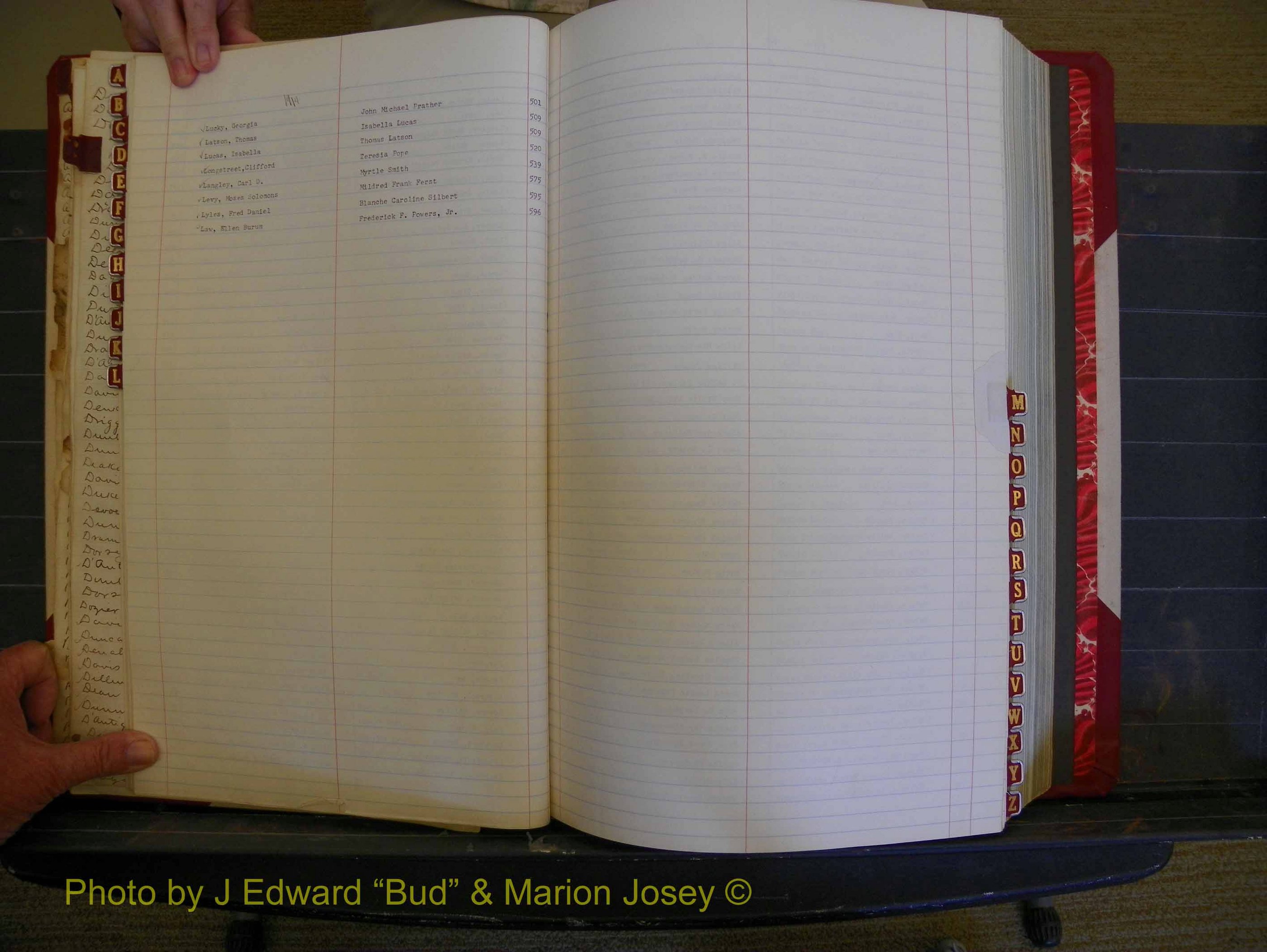Richmond Marriages, Book HH, 1912-1914 Index L (131).JPG