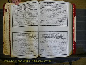 Richmond Marriages, Book HH, 1912-1914 P 018-019.JPG