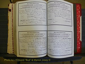 Richmond Marriages, Book HH, 1912-1914 P 510-511.JPG