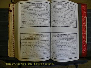 Richmond Marriages, Book HH, 1912-1914 P 552-553.JPG