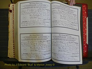 Richmond Marriages, Book HH, 1912-1914 P 582-583.JPG