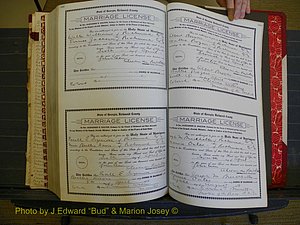 Richmond Marriages, Book HH, 1912-1914 P 588-589.JPG