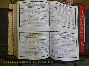 Richmond Marriages, Book HH, 1912-1914 P 592-593.JPG