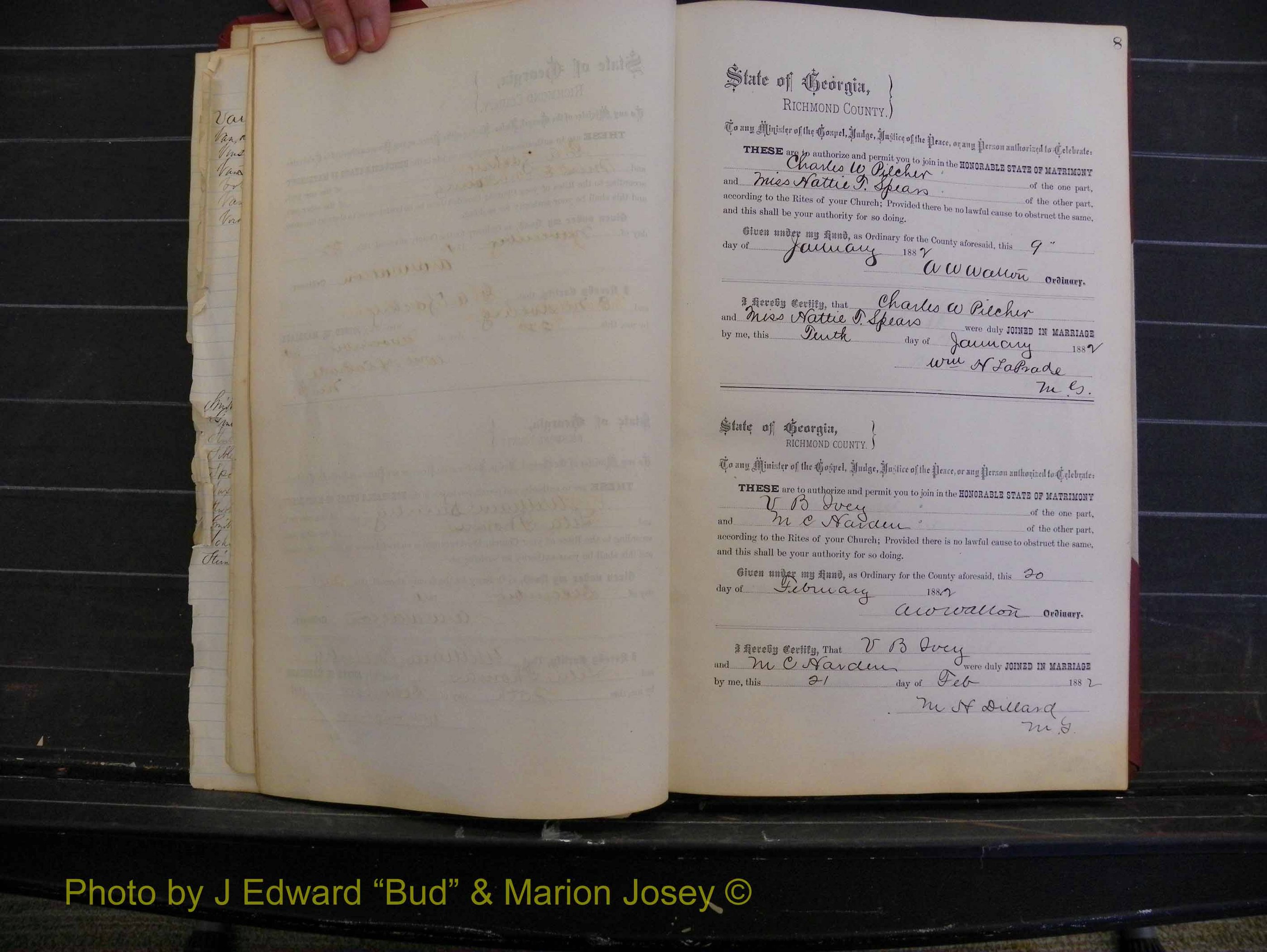 Richmond Marriages, Book M, 1880-1883 P 008.JPG