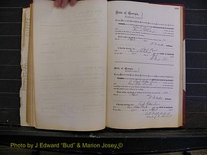 Richmond Marriages, Book M, 1880-1883 P 160.JPG