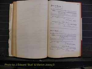 Richmond Marriages, Book M, 1880-1883 P 185.JPG