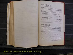 Richmond Marriages, Book M, 1880-1883 P 233.JPG
