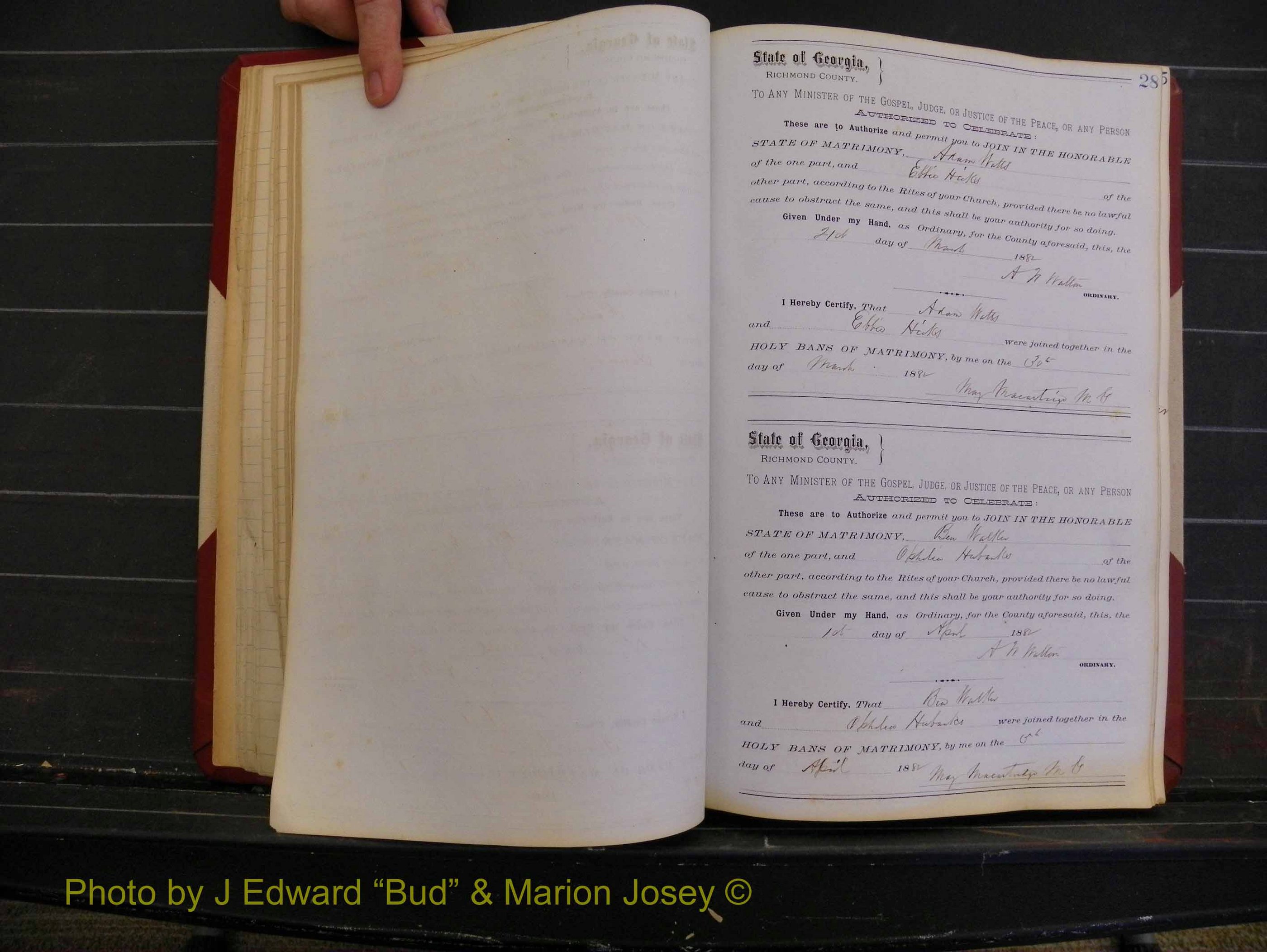 Richmond Marriages, Book N, 1878-1885 P 028.JPG