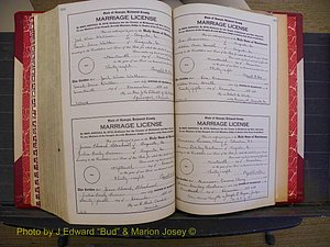 Richmond Marriages, Book TT, 1932-1939 P 666-667.JPG